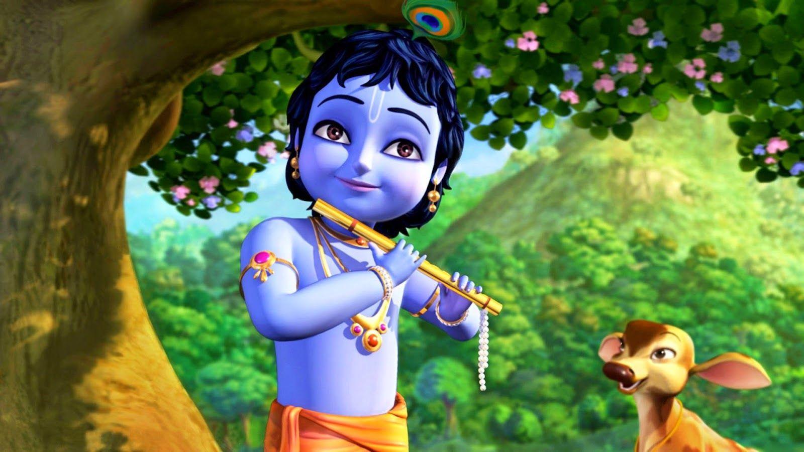Little Krishna Wallpapers Wallpaper Cave
