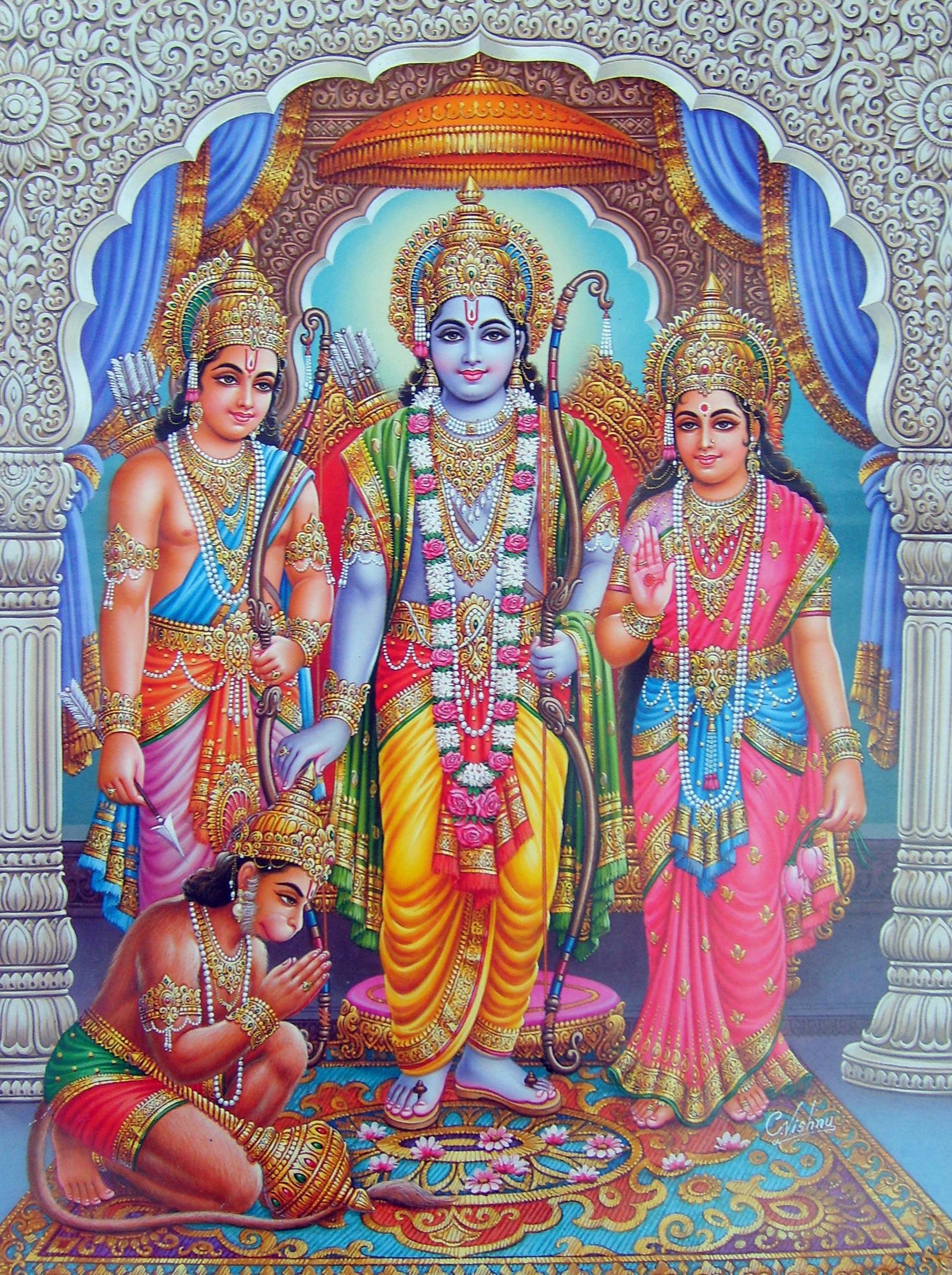 Lord Sri Rama Wallpapers Wallpaper Cave