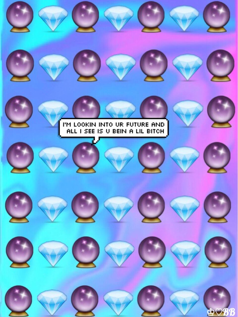 Blue Emoji Wallpapers Wallpaper Cave