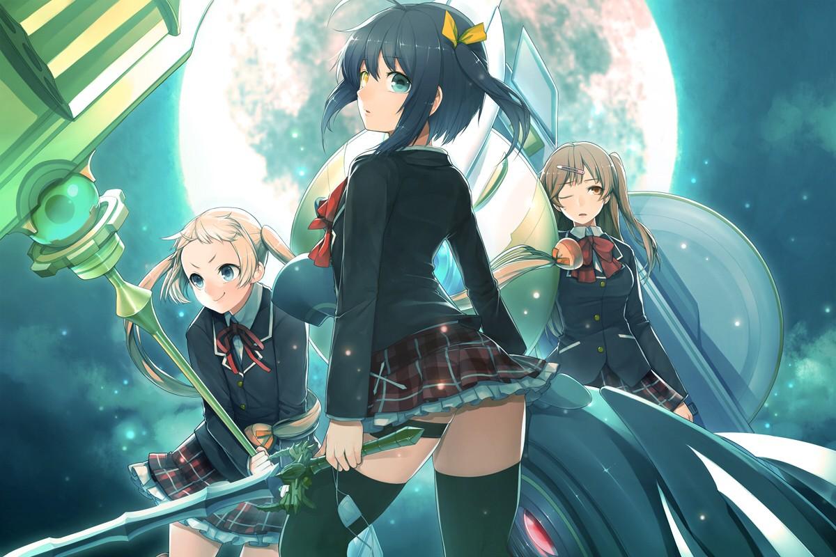 Anime Girl Group Wallpapers Wallpaper Cave