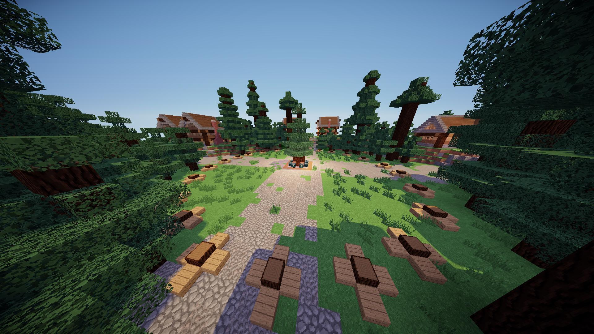 Minecraft Village Wallpapers Wallpaper Cave