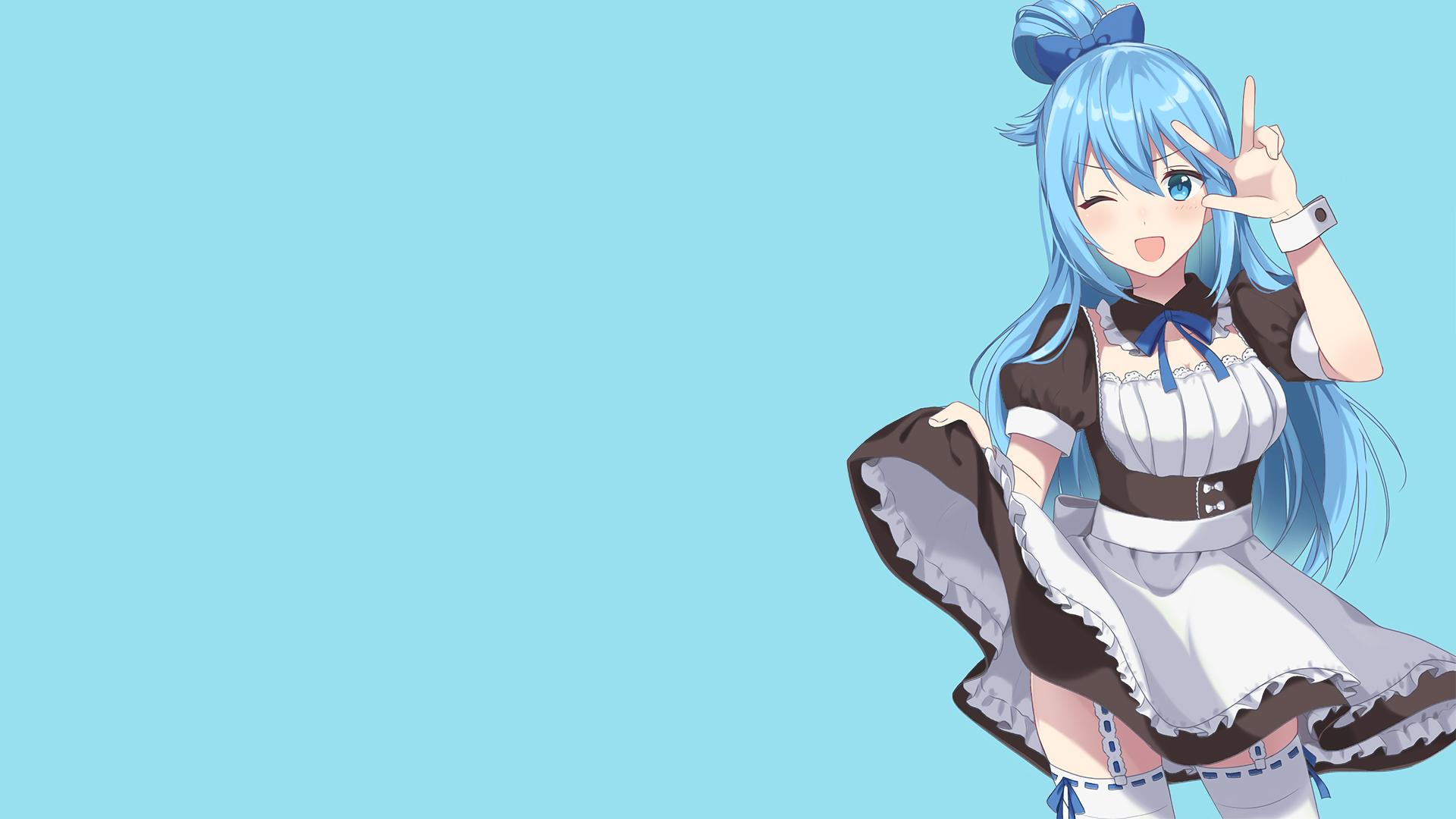 Aqua KonoSuba Wallpapers Wallpaper Cave