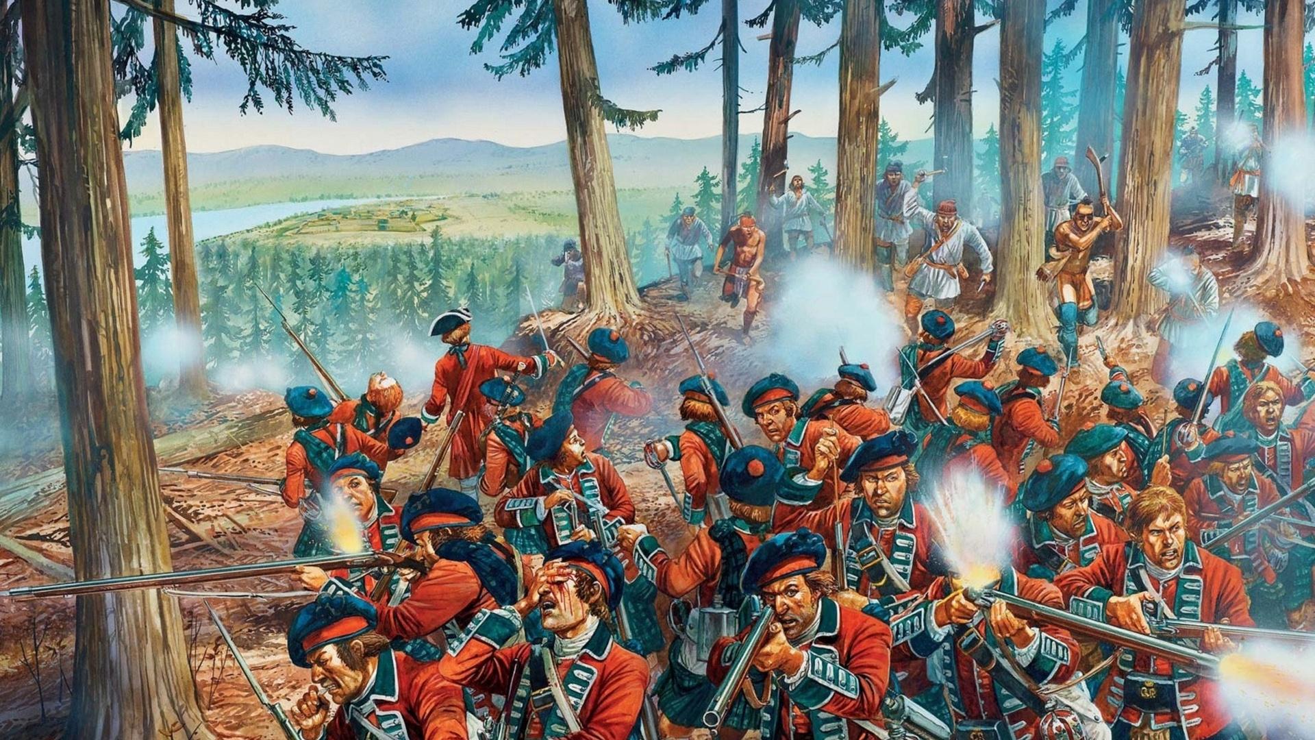 French And Indian War Paintings