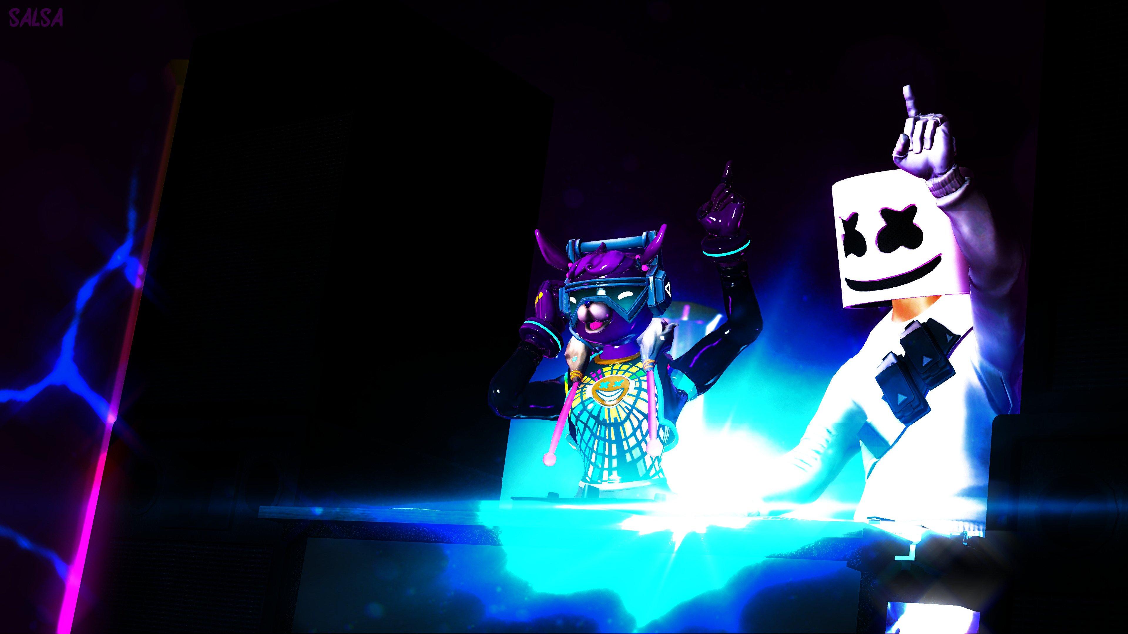 Marshmello Skin Fortnite Wallpapers Wallpaper Cave