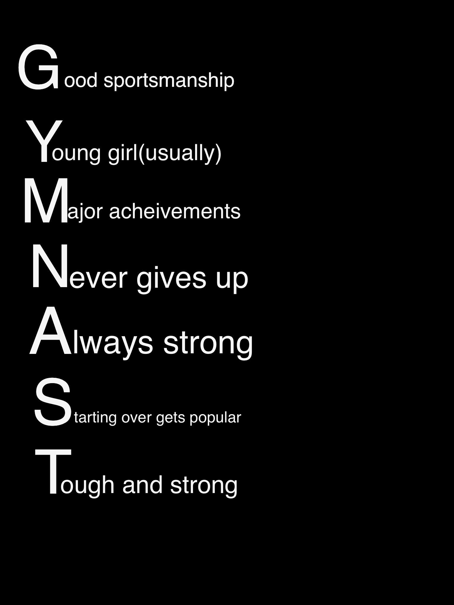 Gymnastics Quotes Wallpapers Wallpaper Cave