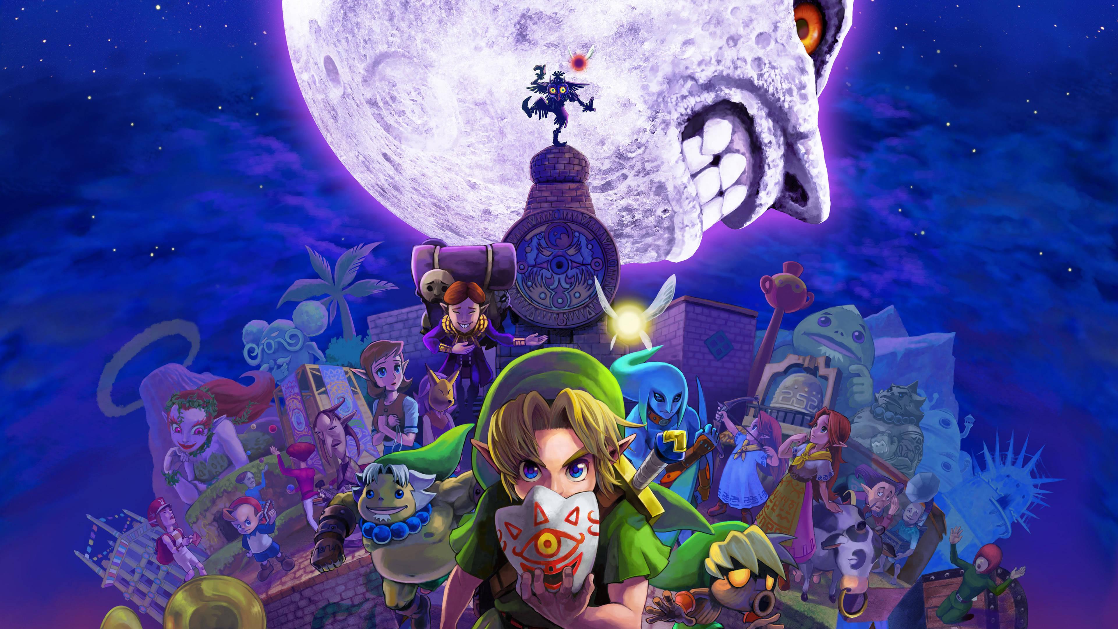 The Legend Of Zelda Majora's Mask Wallpapers Wallpaper Cave