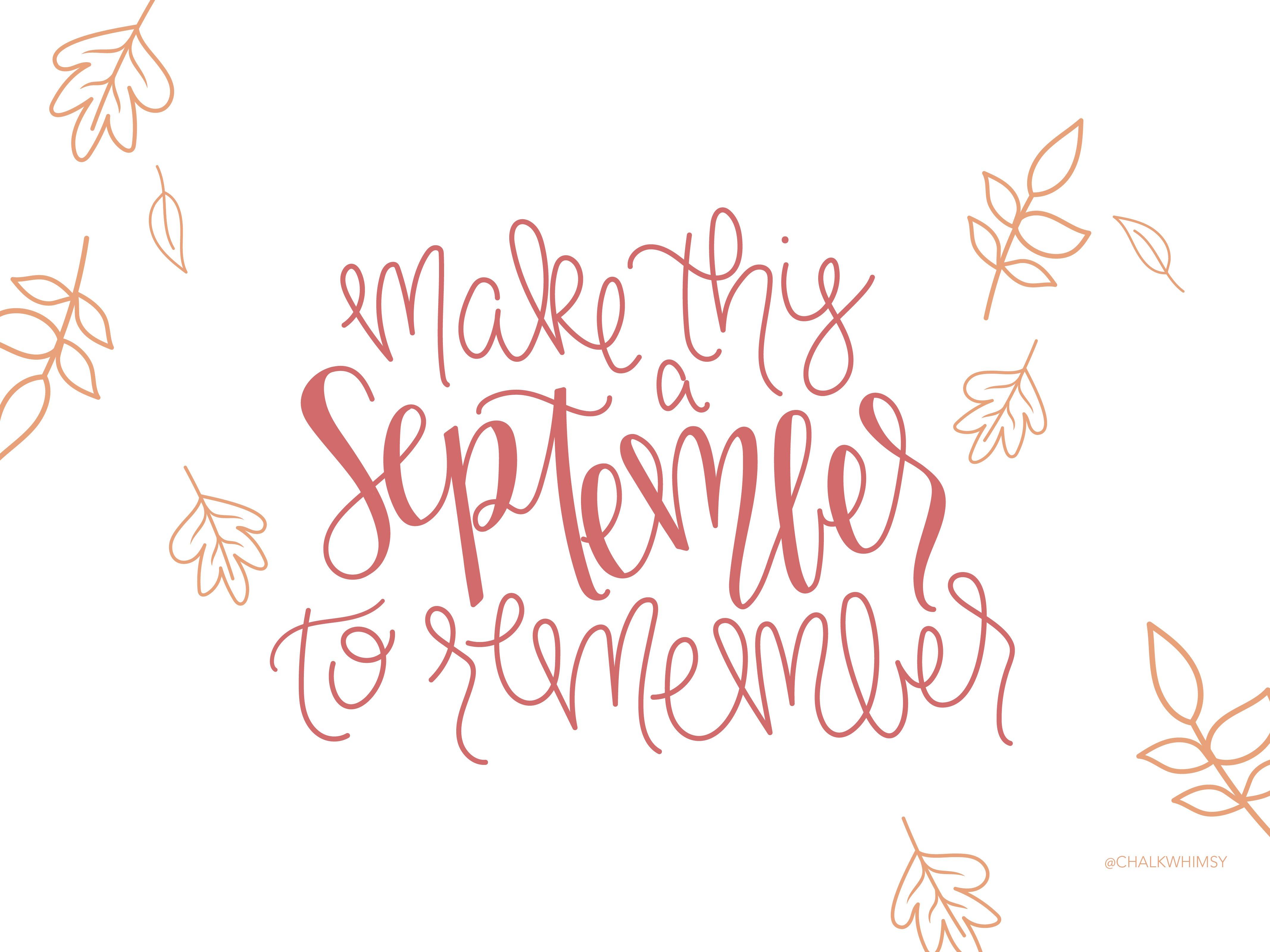 September Wallpapers Wallpaper Cave