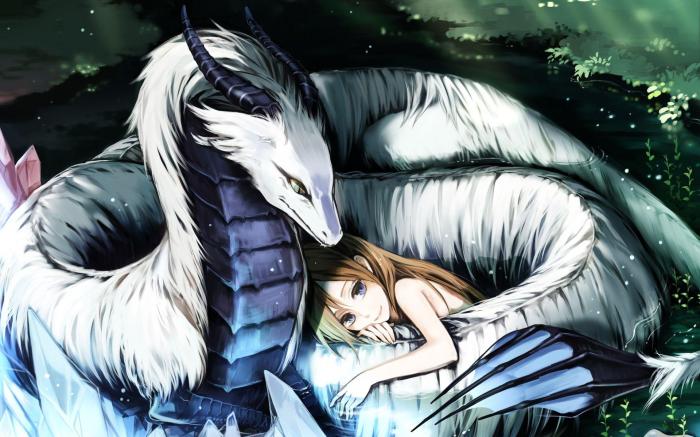 Anime Girl Dragon Wallpapers - Wallpaper Cave 4 free download