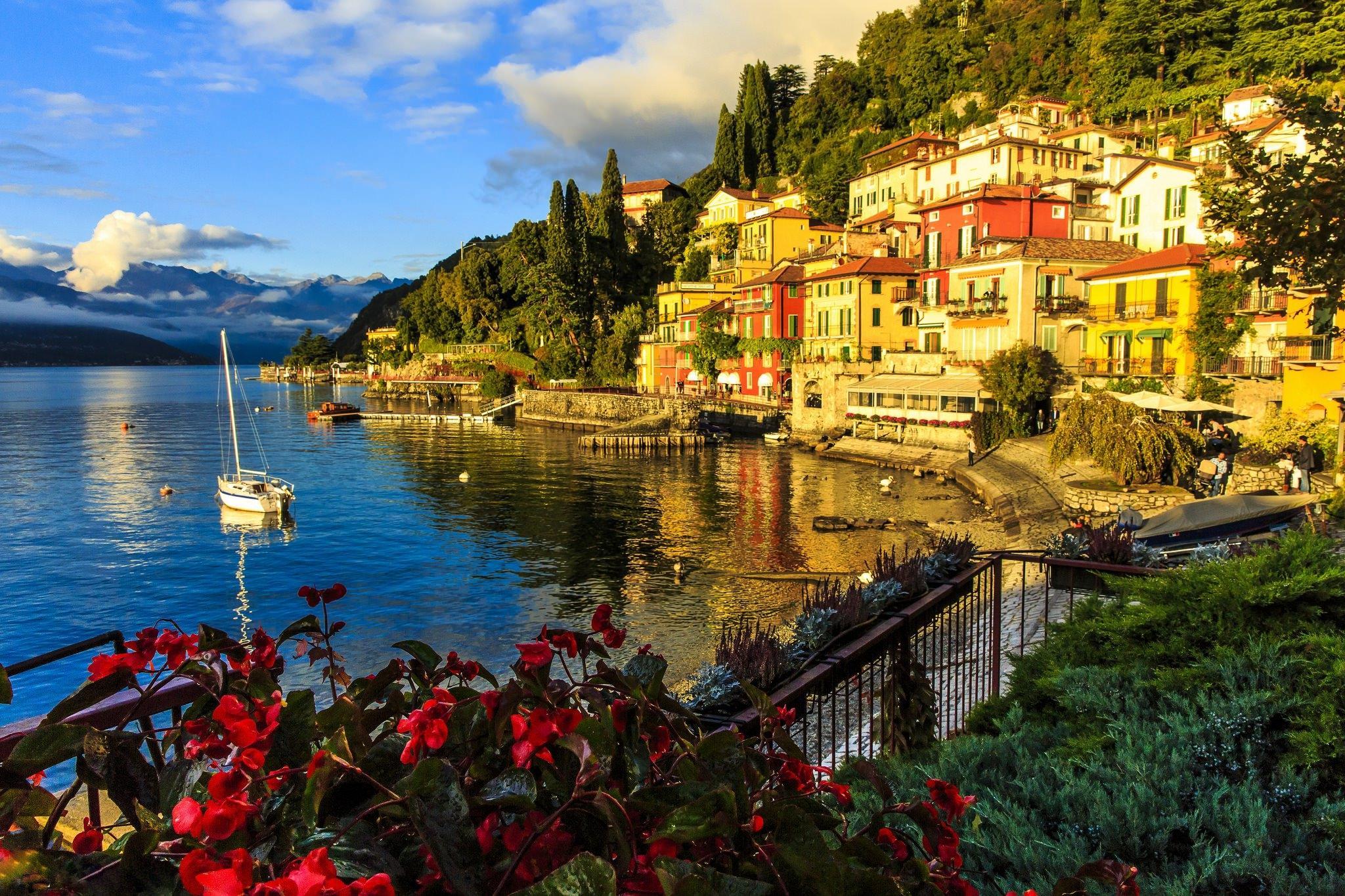 Lake Como Wallpapers Wallpaper Cave