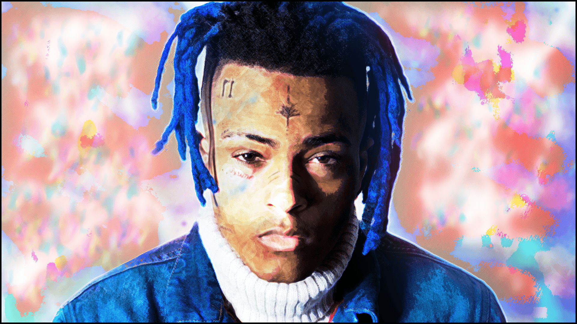 XXXTentacion Blue Wallpapers Wallpaper Cave