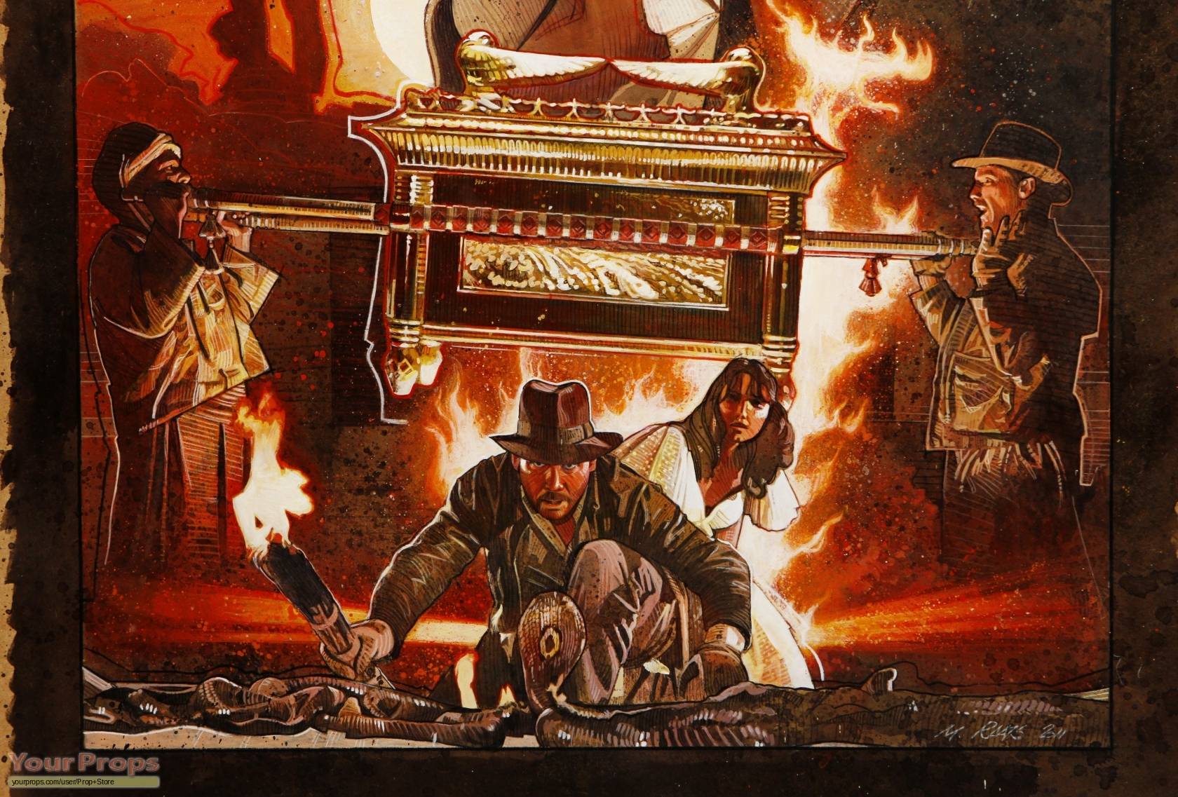 Indiana Jones And The Raiders Of The Lost Ark Wallpapers Wallpaper Cave