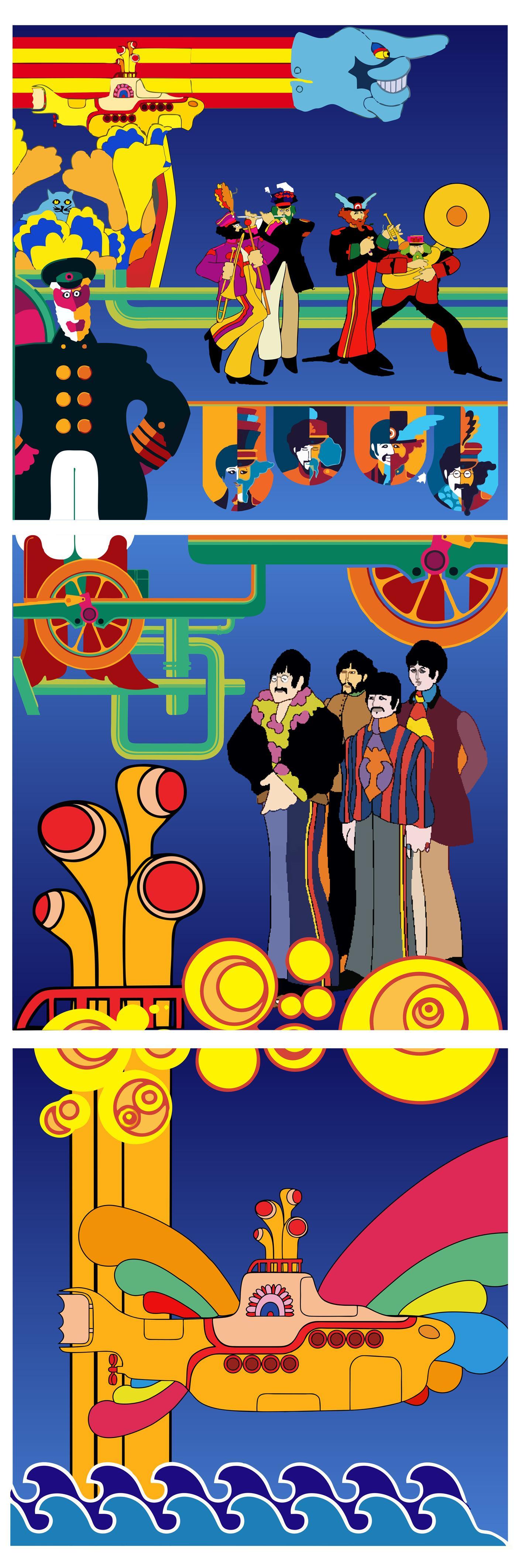 Yellow Submarine Wallpapers Wallpaper Cave