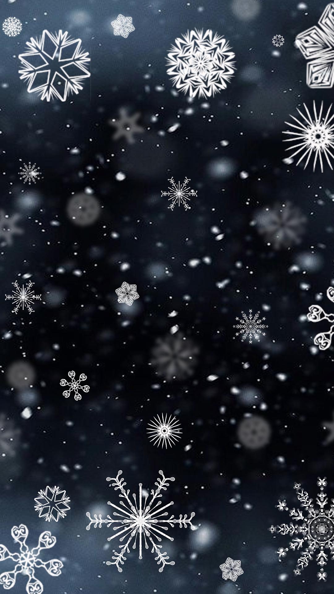 Snowflakes Wallpapers Wallpaper Cave