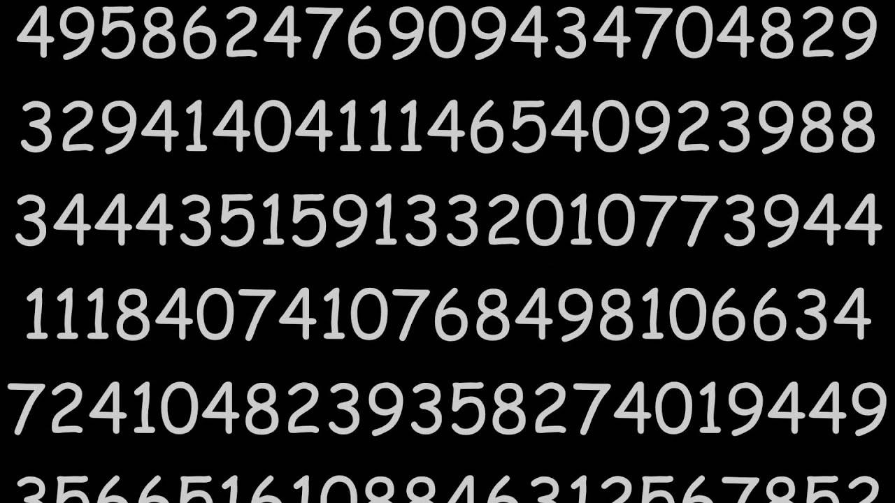 Digits Of Pi Wallpapers Wallpaper Cave