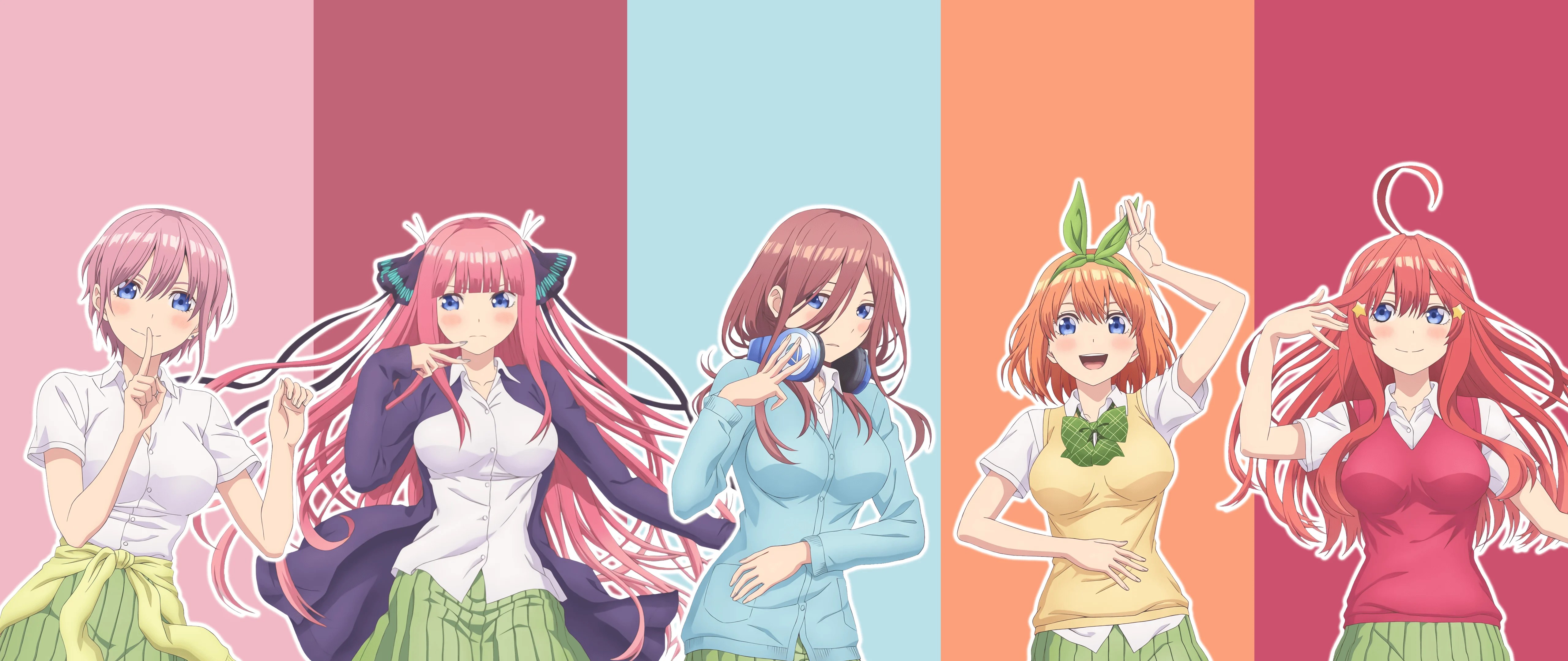 The Quintessential Quintuplets Wallpapers Wallpaper Cave