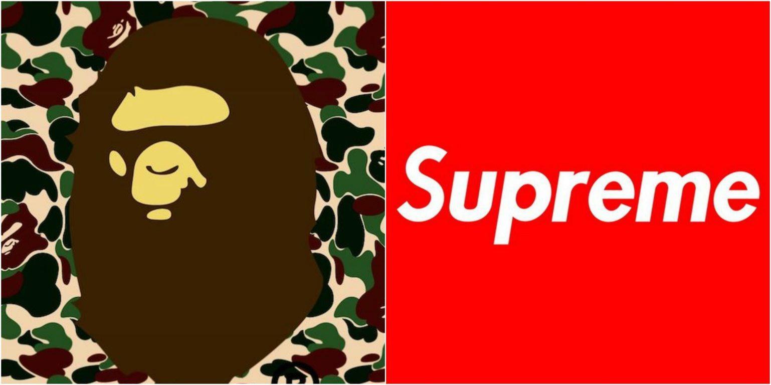 Supreme And Bape Wallpapers Wallpaper Cave
