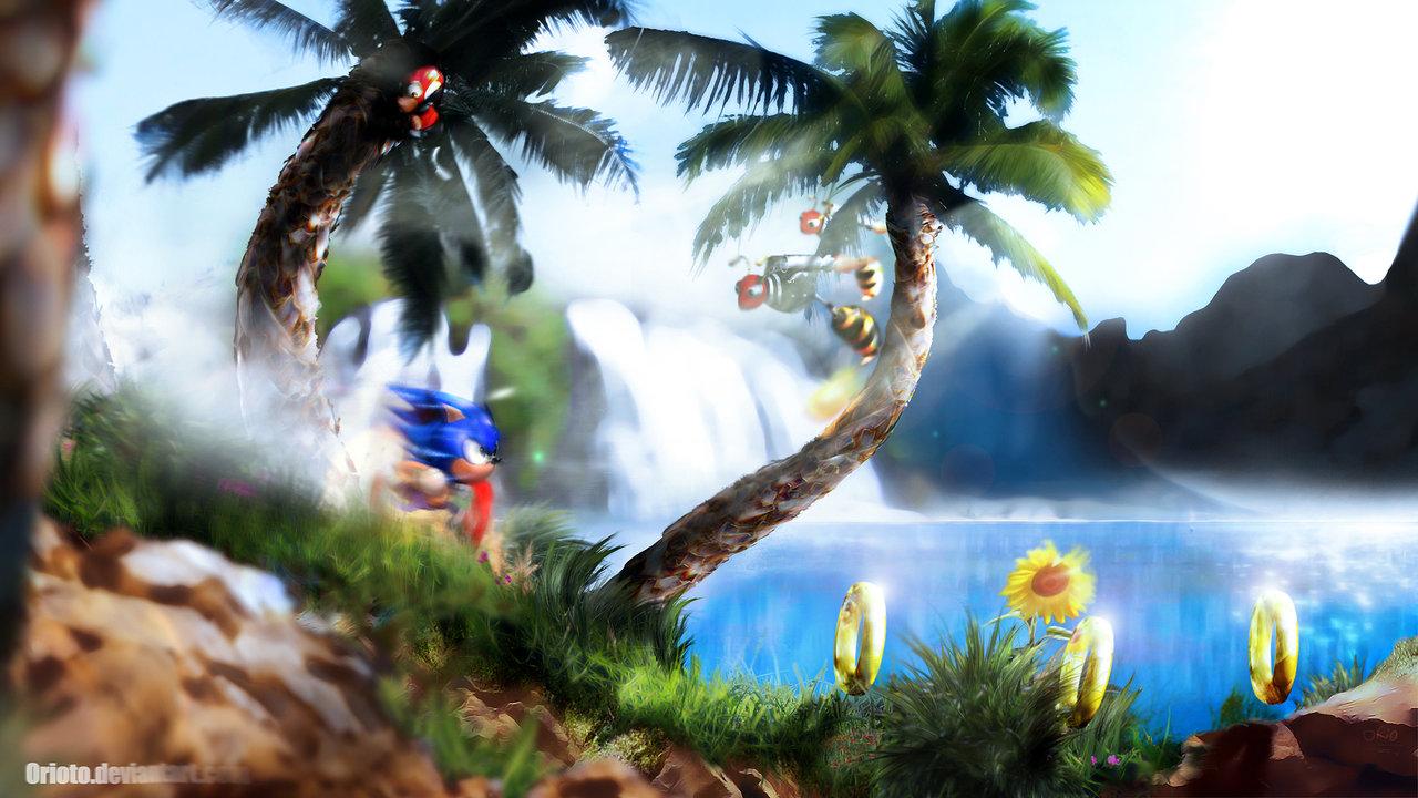 Green Hill Zone Wallpapers Wallpaper Cave