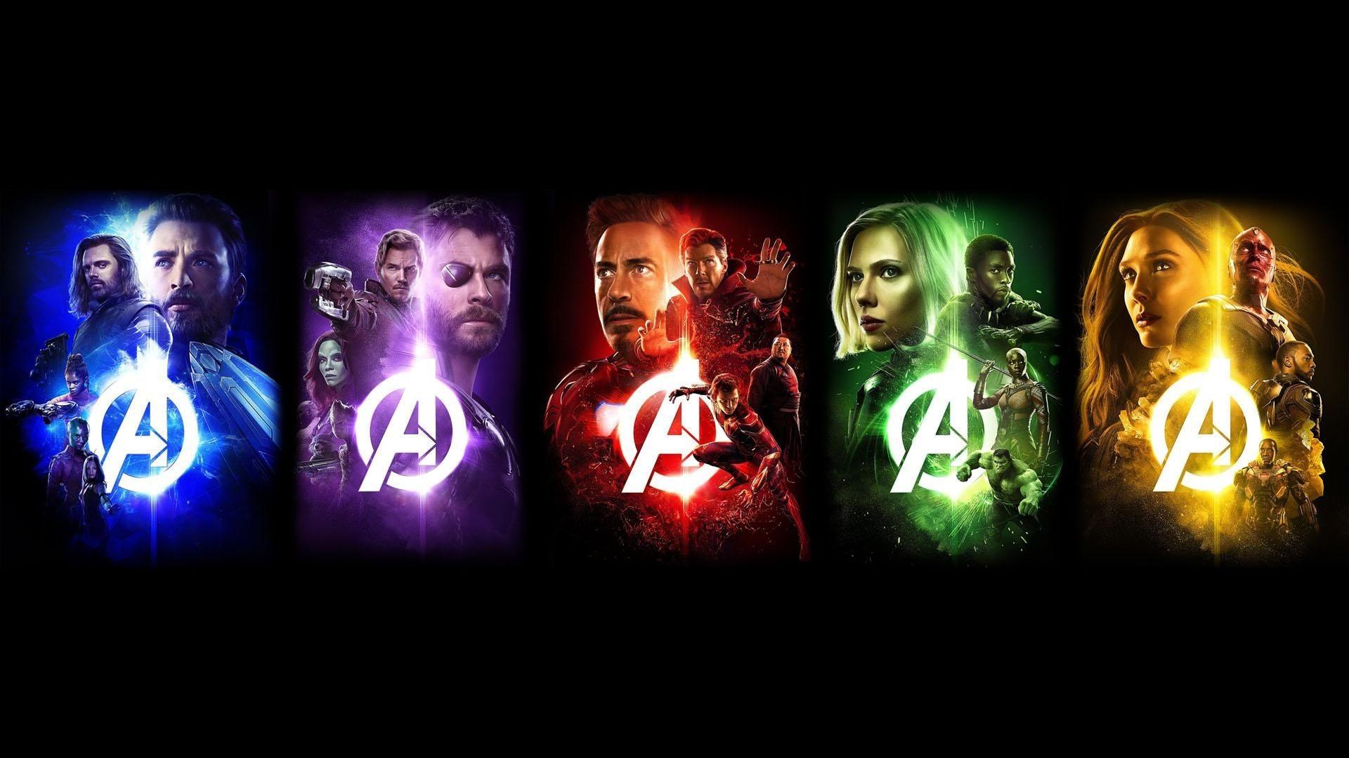 Avengers Neon Wallpapers Wallpaper Cave