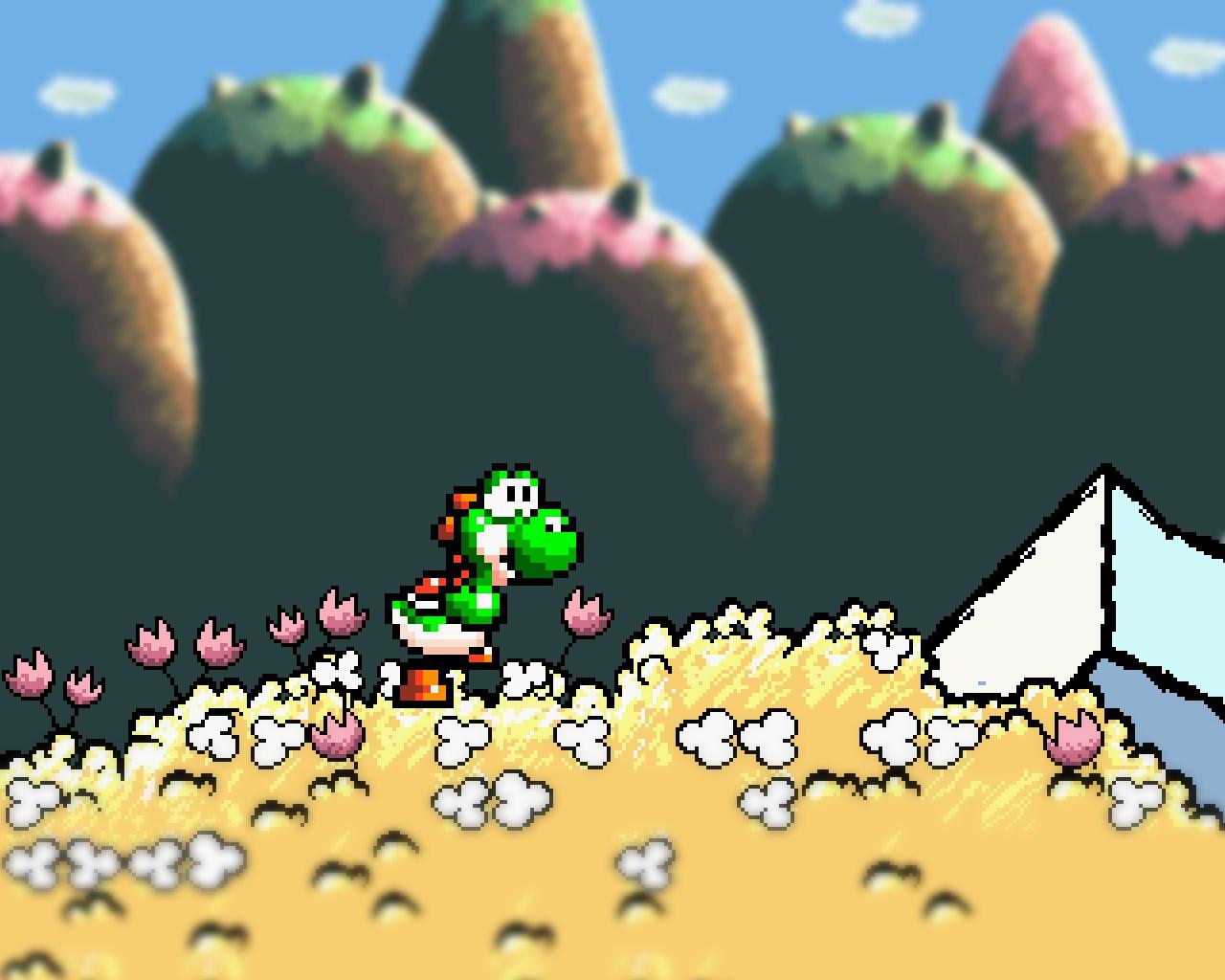 Super Mario World 2 Yoshi's Island Wallpapers Wallpaper Cave