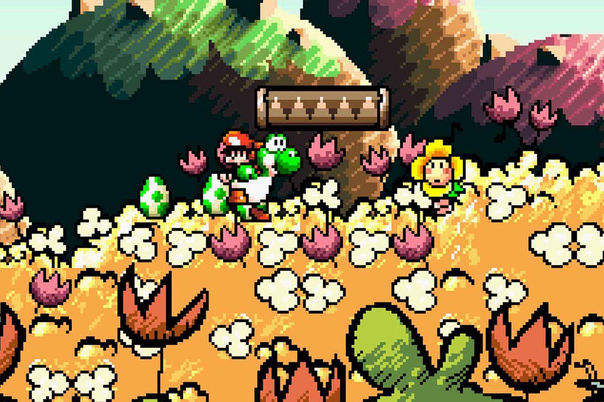 Super Mario World 2 Yoshi's Island Wallpapers Wallpaper Cave