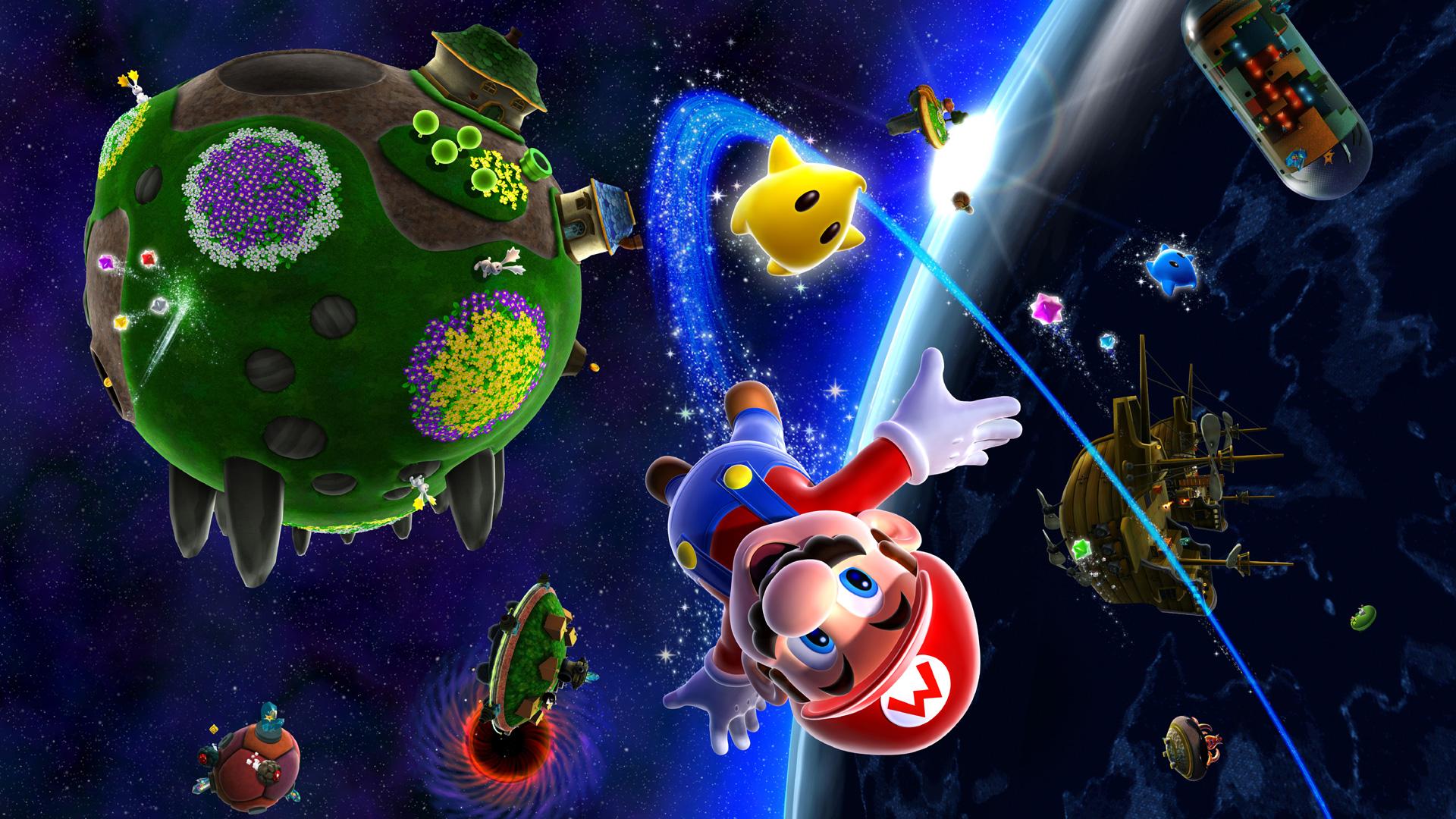 Super Mario Galaxy Wallpapers Wallpaper Cave