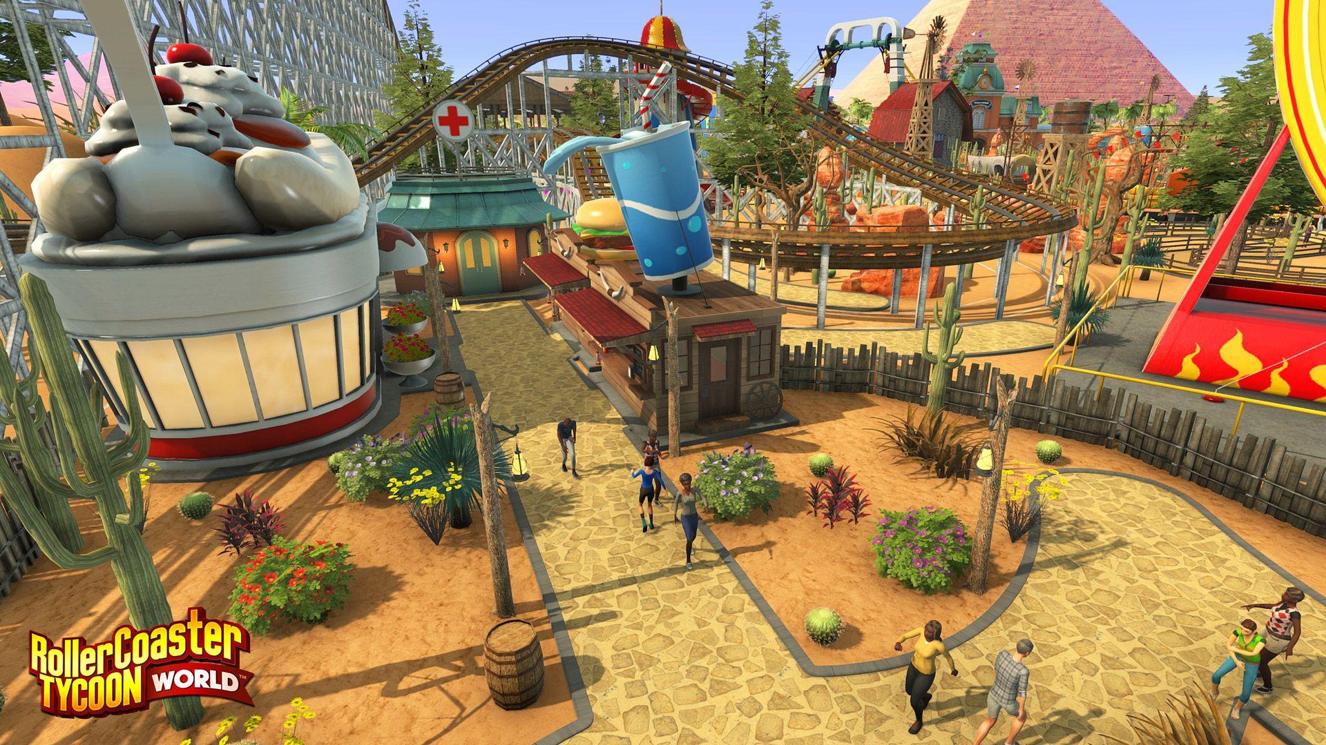 RollerCoaster Tycoon Adventures Wallpapers Wallpaper Cave