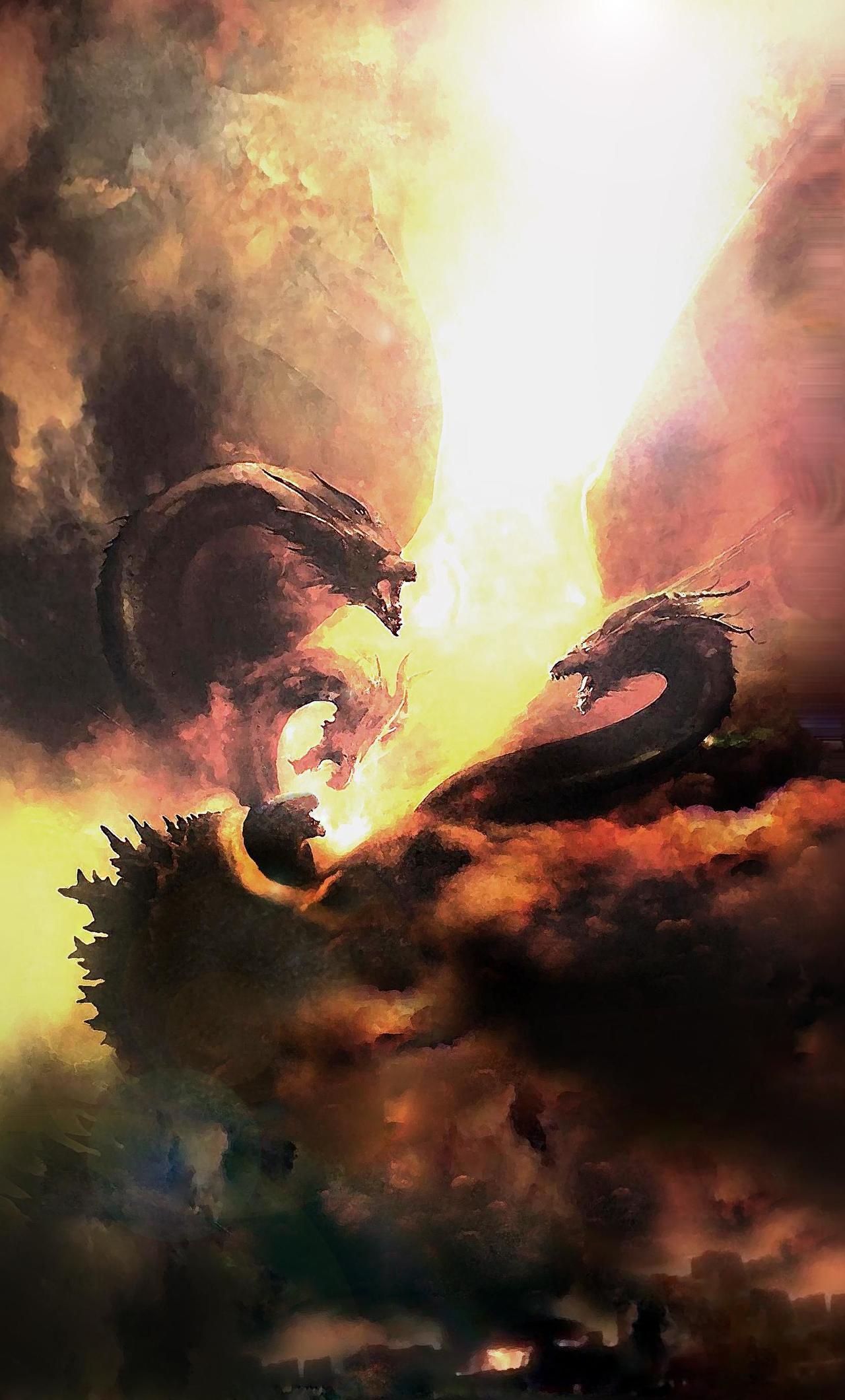 King Ghidorah Wallpapers Wallpaper Cave