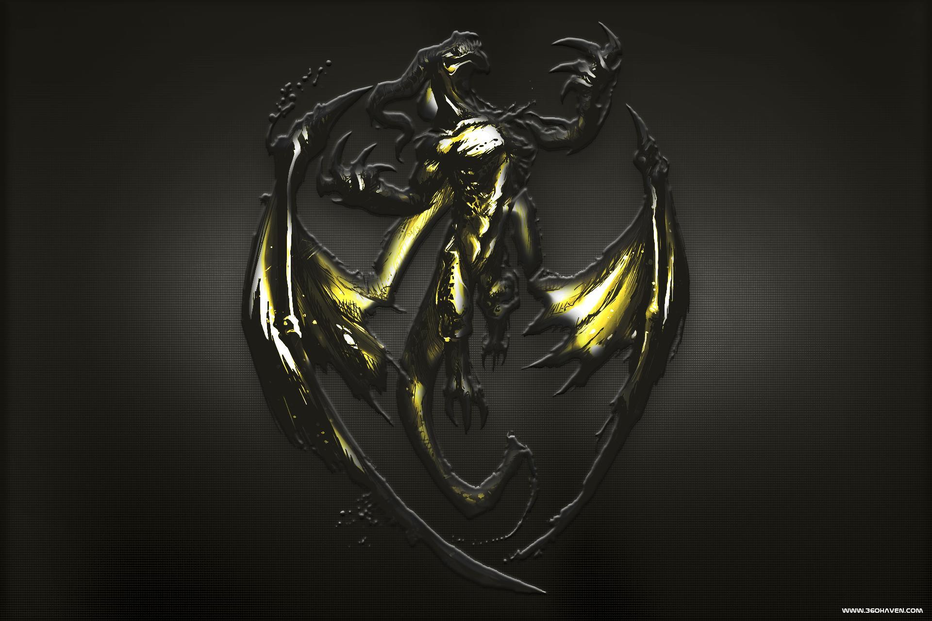 Gold Dragon Wallpapers Wallpaper Cave