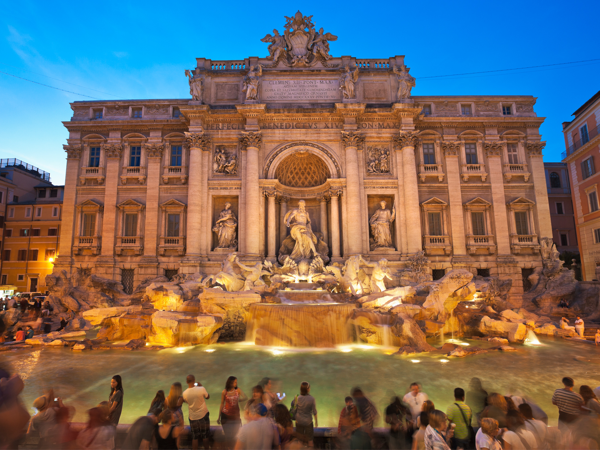 Trevi Fountain Wallpapers Wallpaper Cave