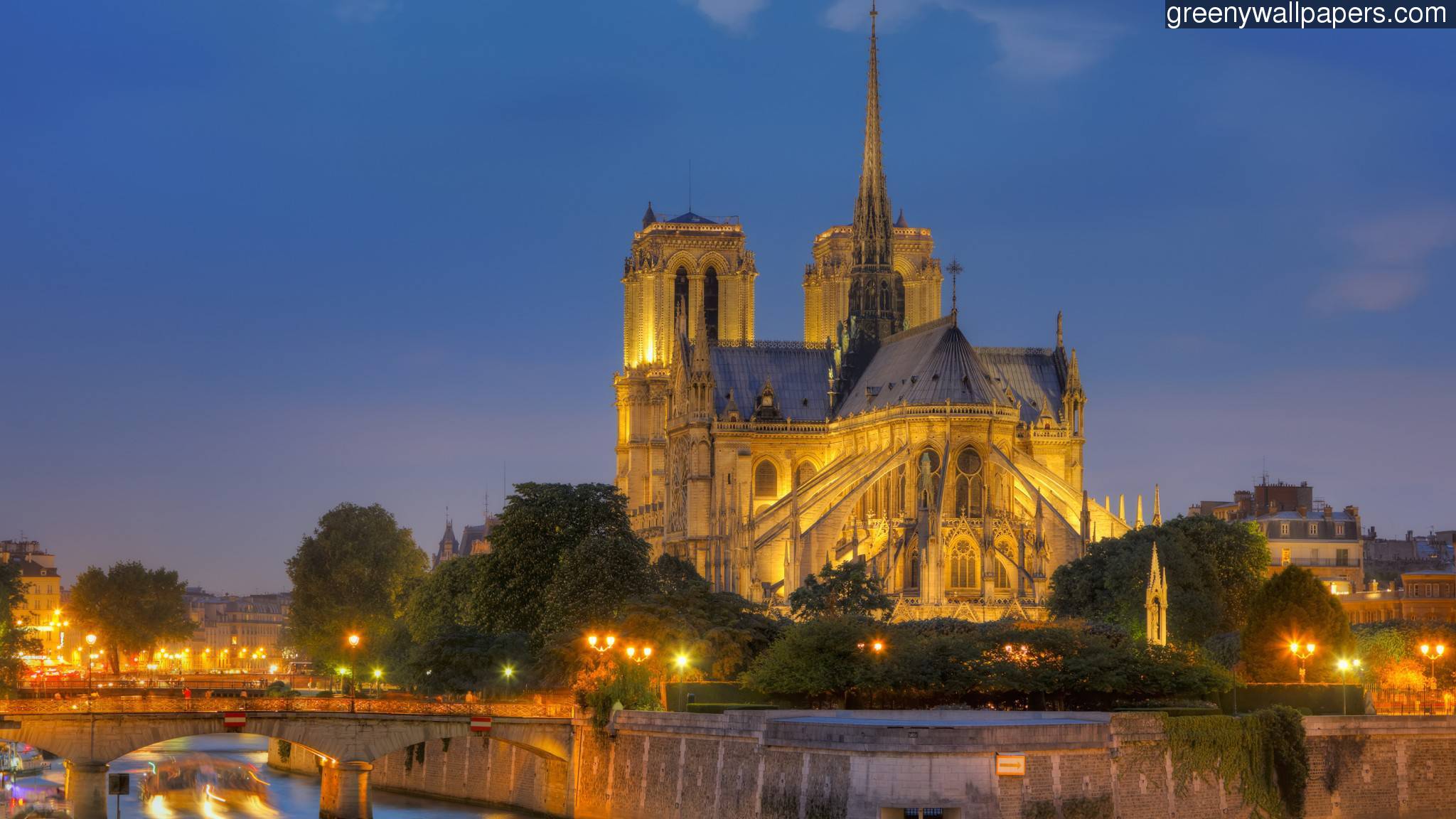 NotreDame Cathedral Wallpapers Wallpaper Cave