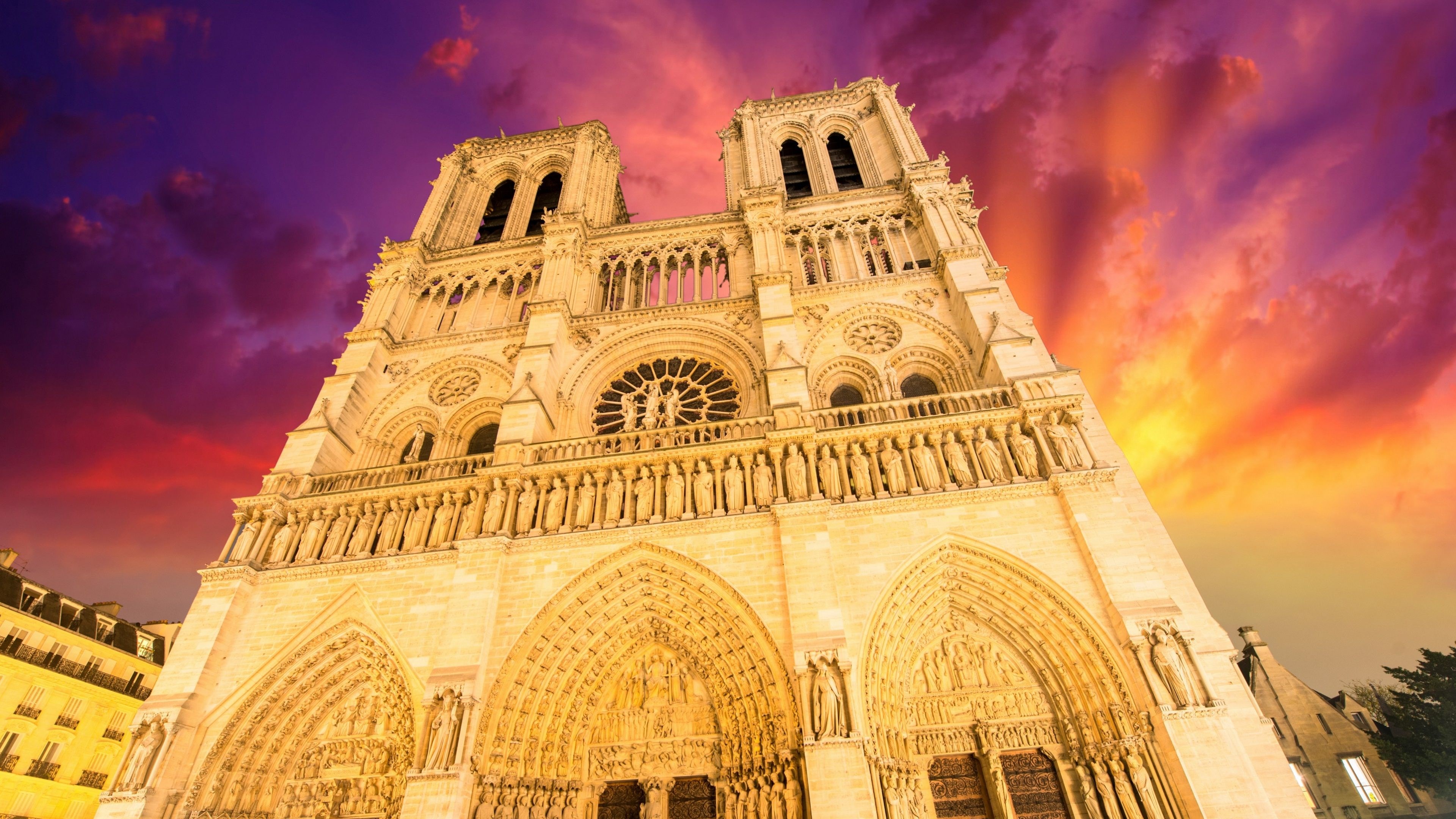 NotreDame Cathedral Wallpapers Wallpaper Cave
