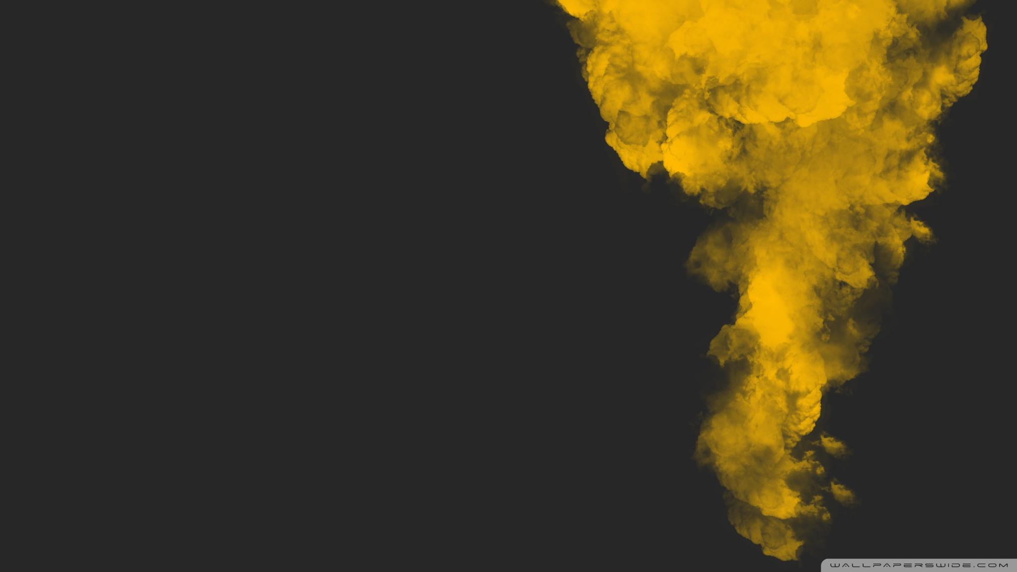 Yellow Smoke Wallpapers Wallpaper Cave