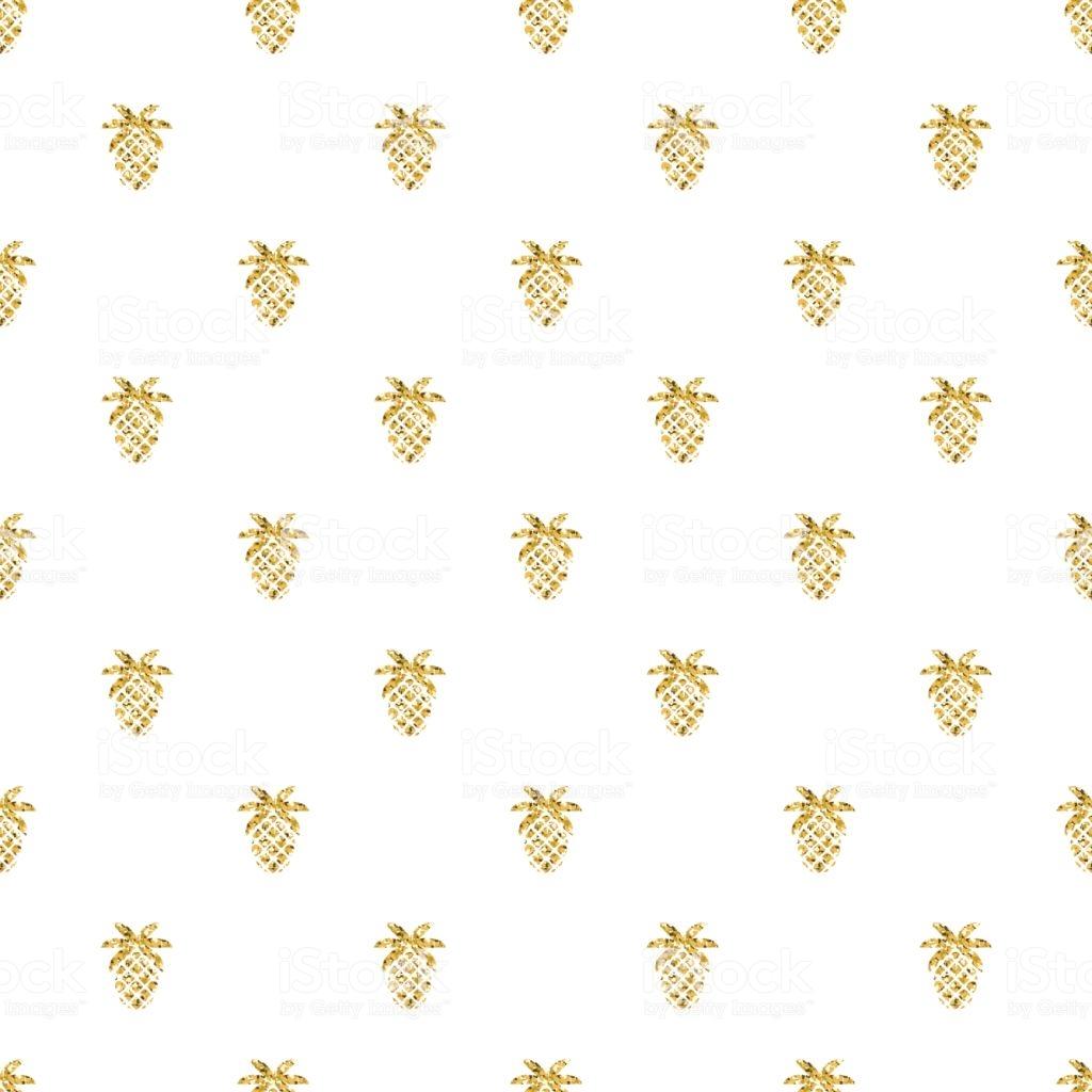 Gold Pineapple Wallpapers Wallpaper Cave