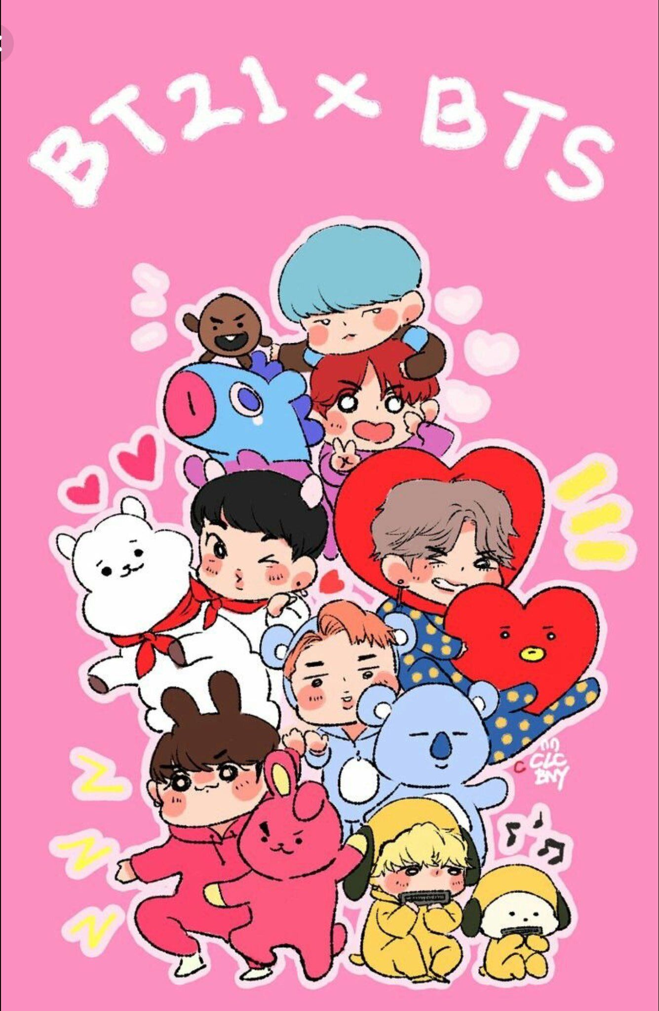 Cooky BT21 Wallpapers Wallpaper Cave