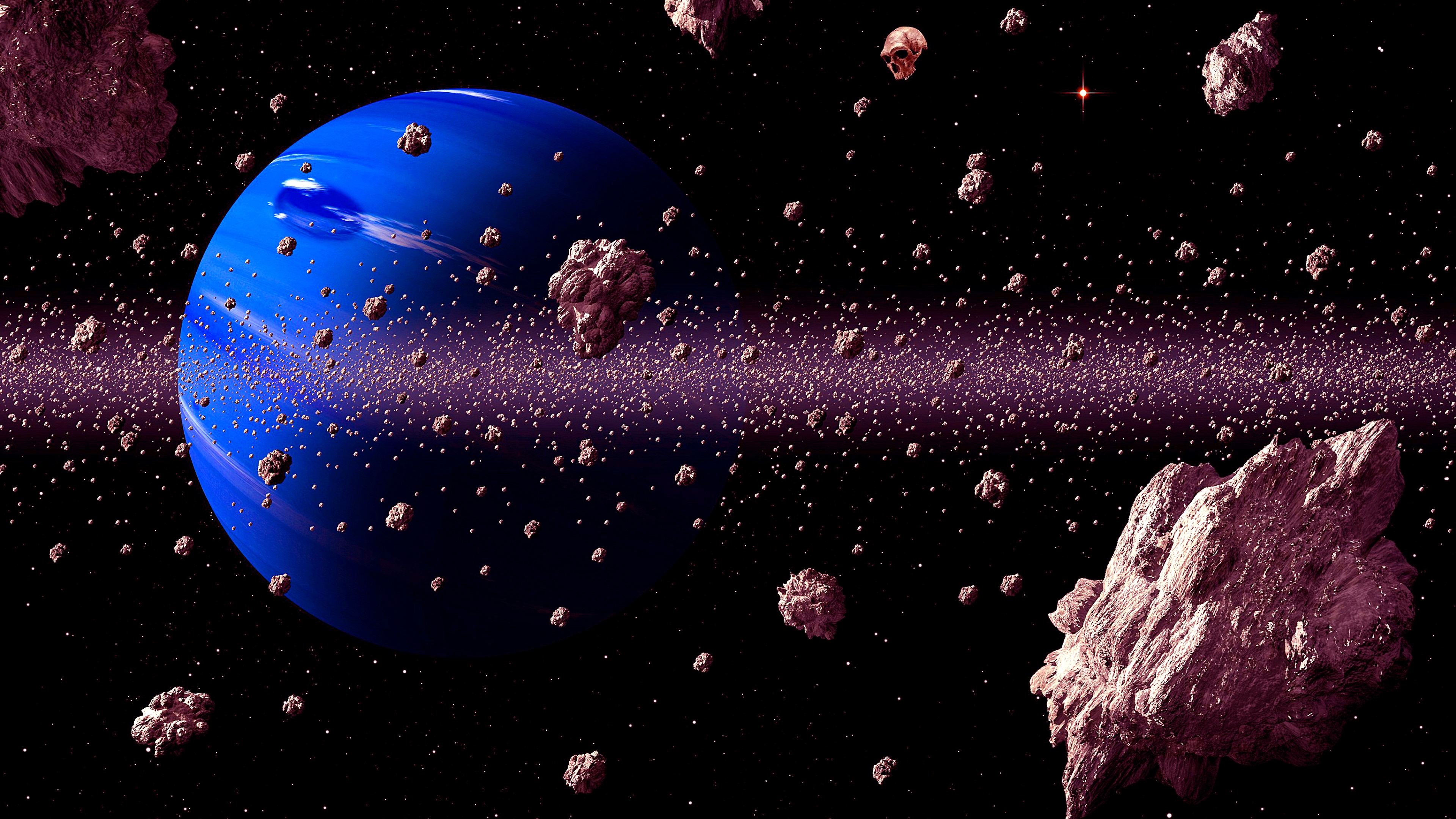 Asteroid Belt Wallpapers Wallpaper Cave
