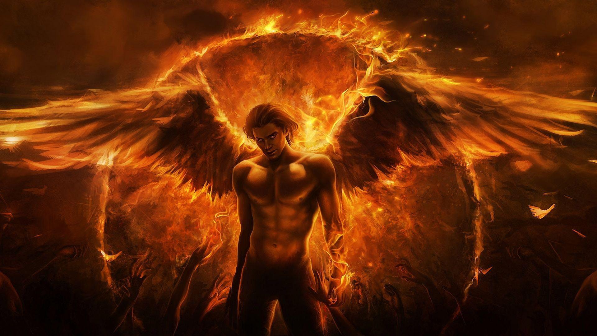 Fire Angel Wallpapers Wallpaper Cave