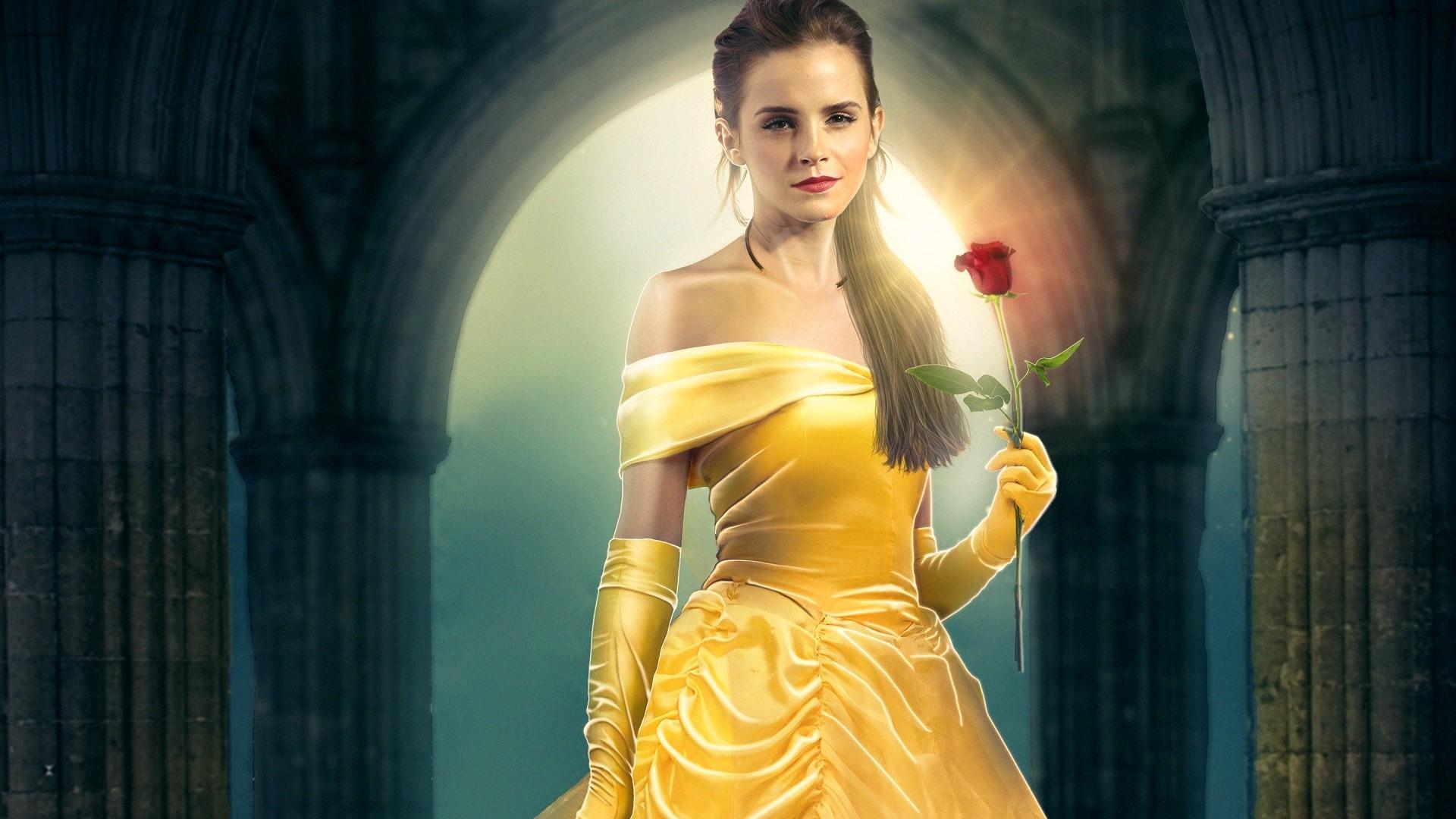 Beauty And The Beast Rose Wallpapers Wallpaper Cave