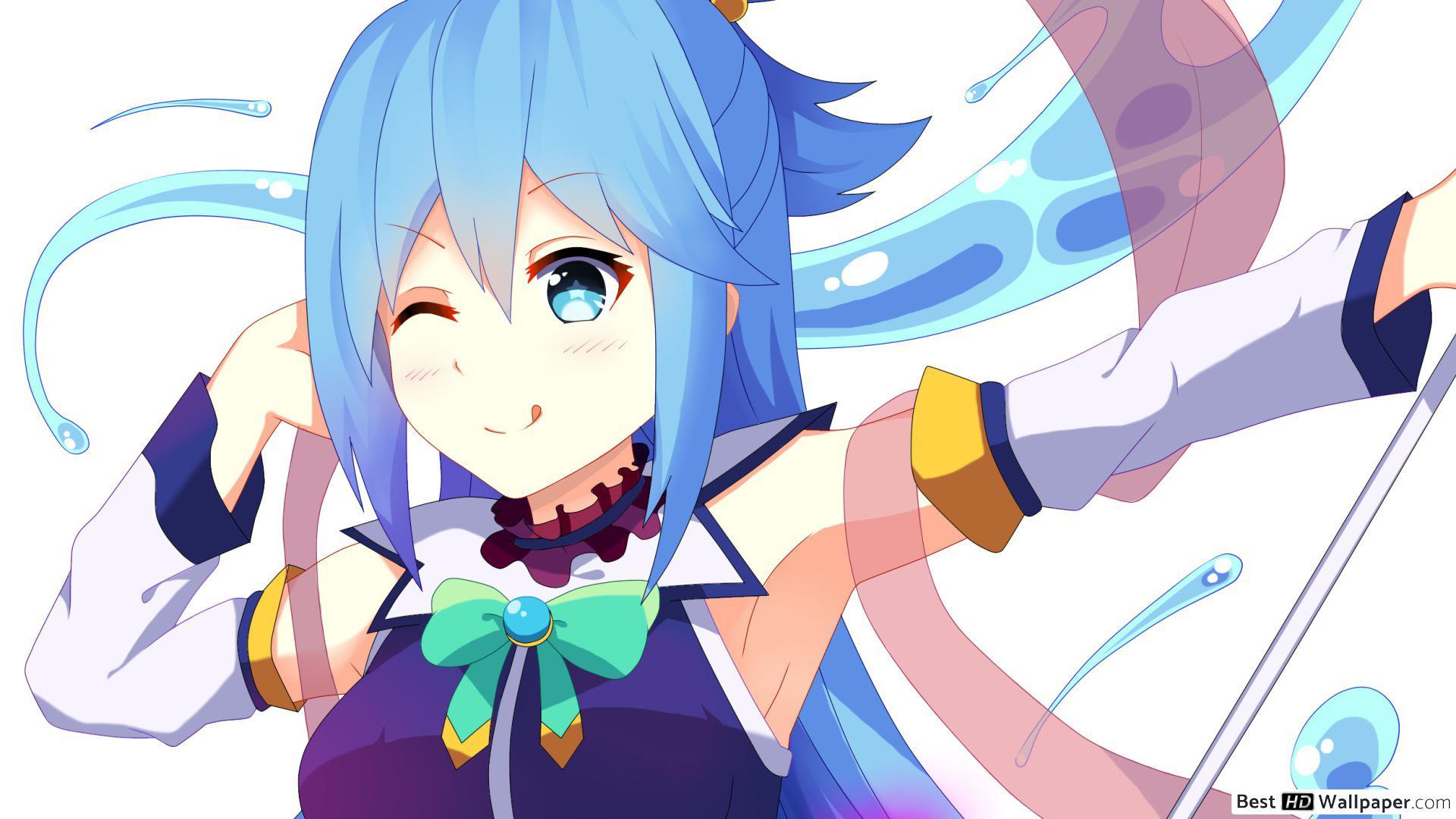 Aqua KonoSuba Wallpapers Wallpaper Cave