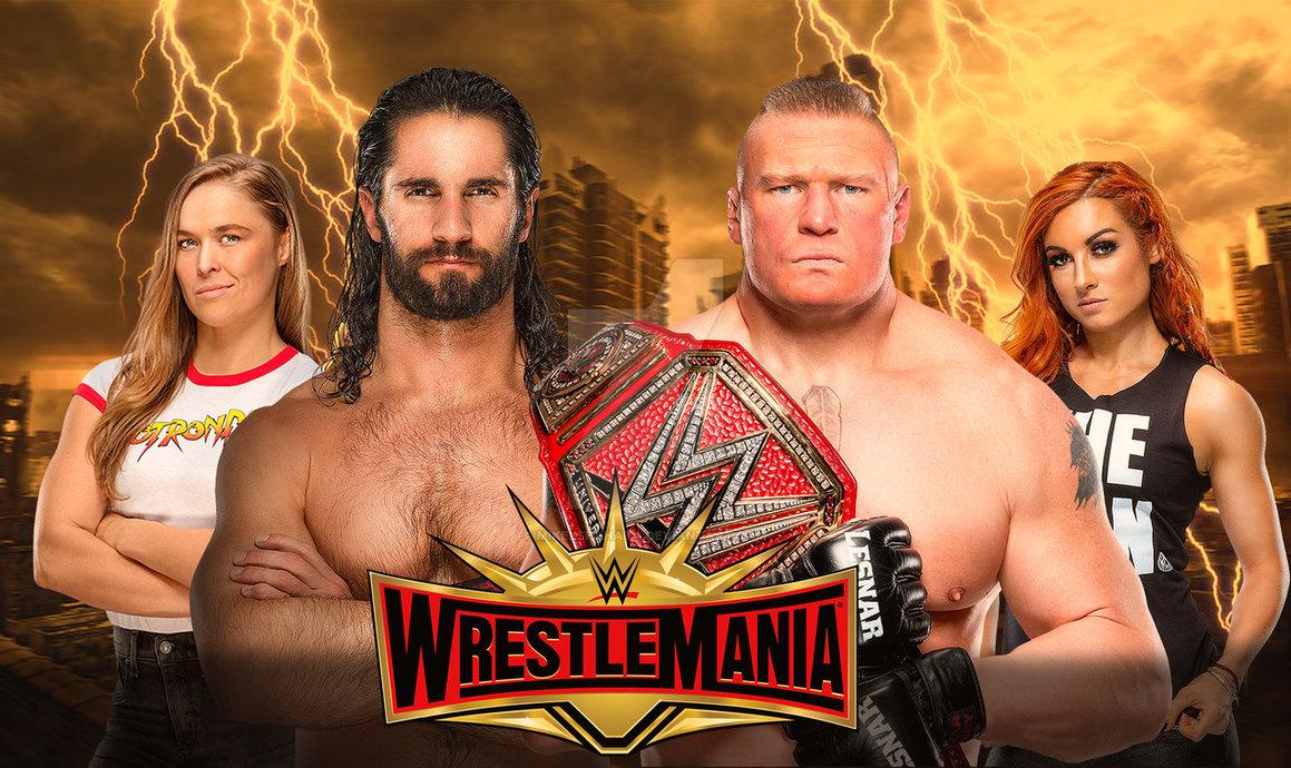 WWE Wrestlemania 2019 Wallpapers Wallpaper Cave