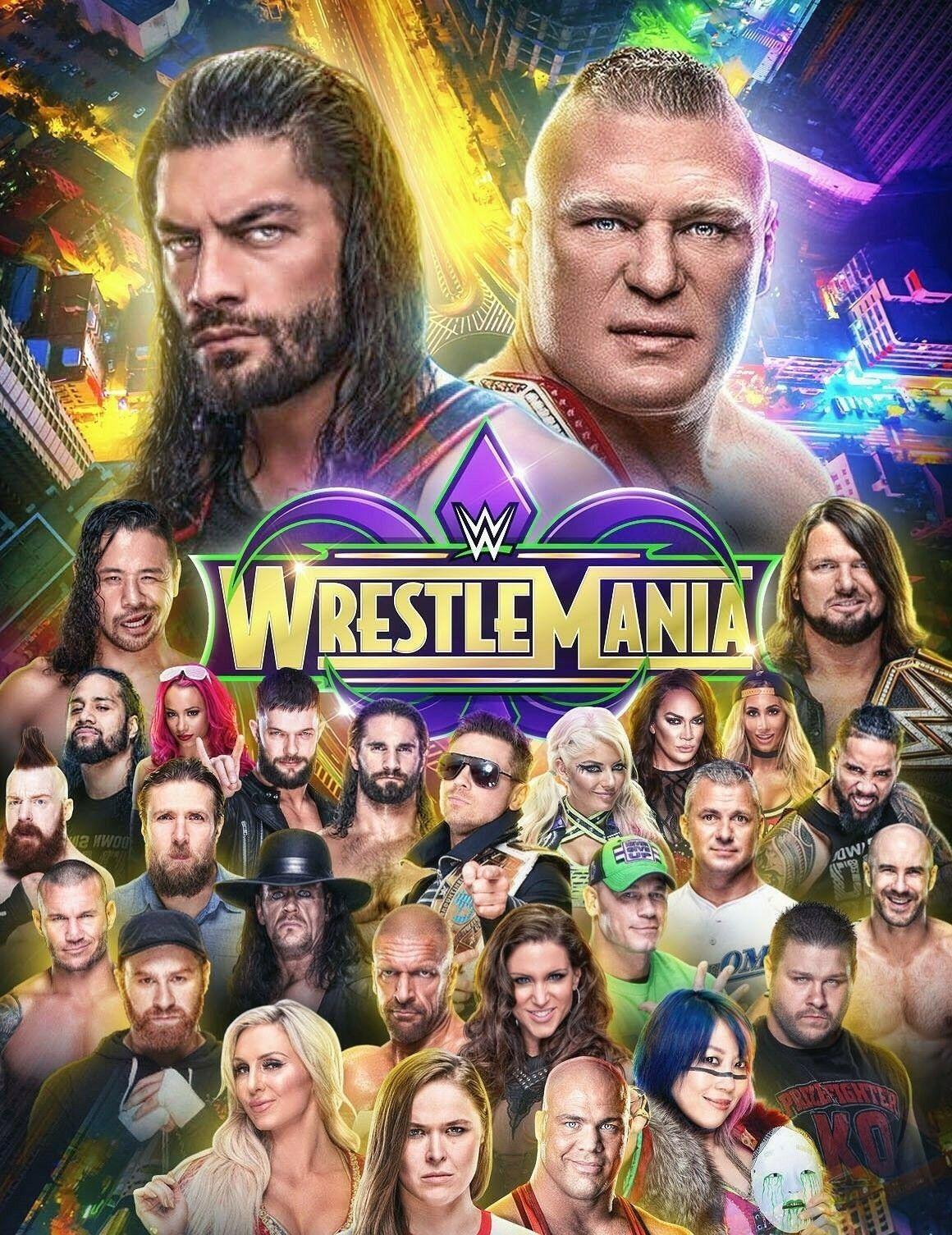 WWE Wrestlemania 2019 Wallpapers Wallpaper Cave