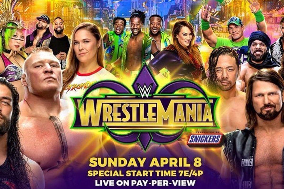 WWE Wrestlemania 2019 Wallpapers Wallpaper Cave