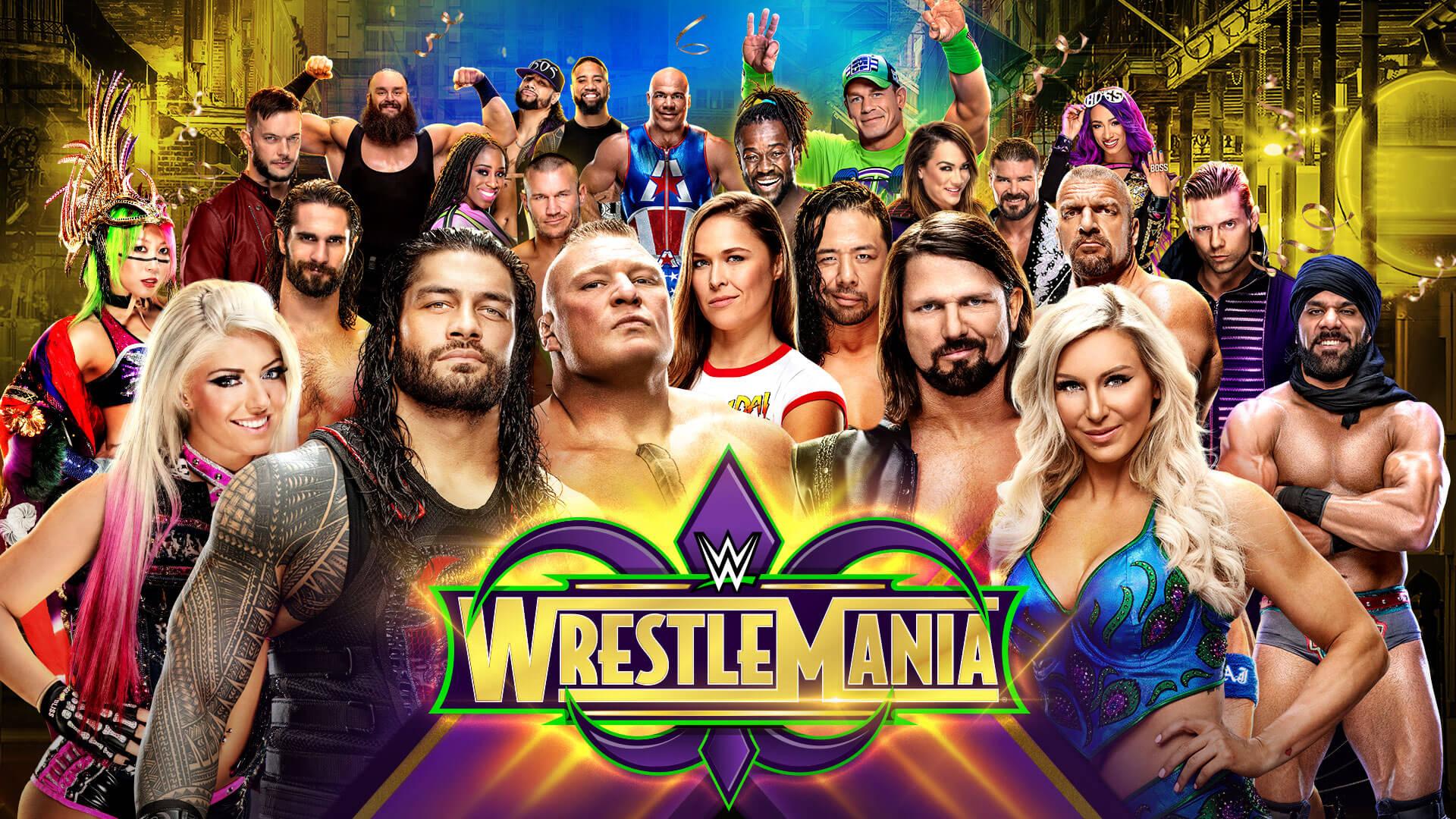 WWE Wrestlemania 2019 Wallpapers Wallpaper Cave