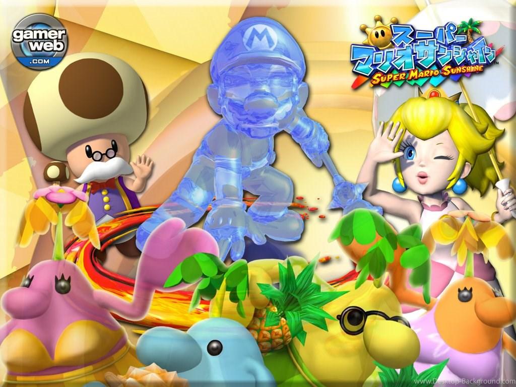 Super Mario Sunshine Wallpapers Wallpaper Cave