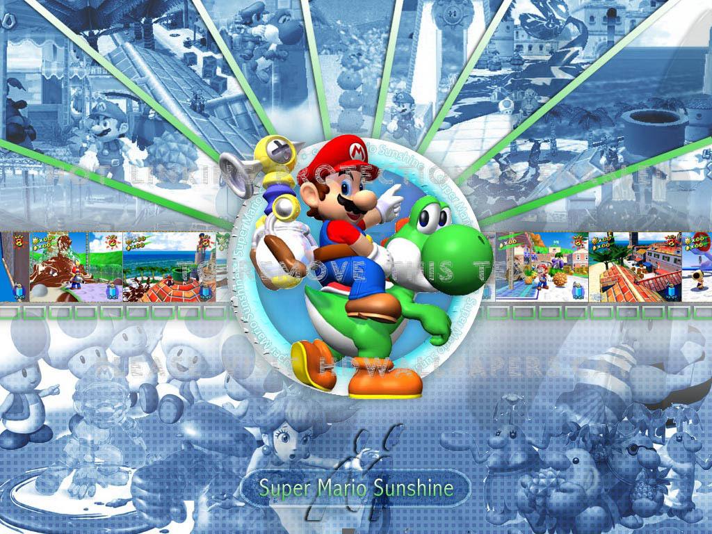 Super Mario Sunshine Wallpapers Wallpaper Cave