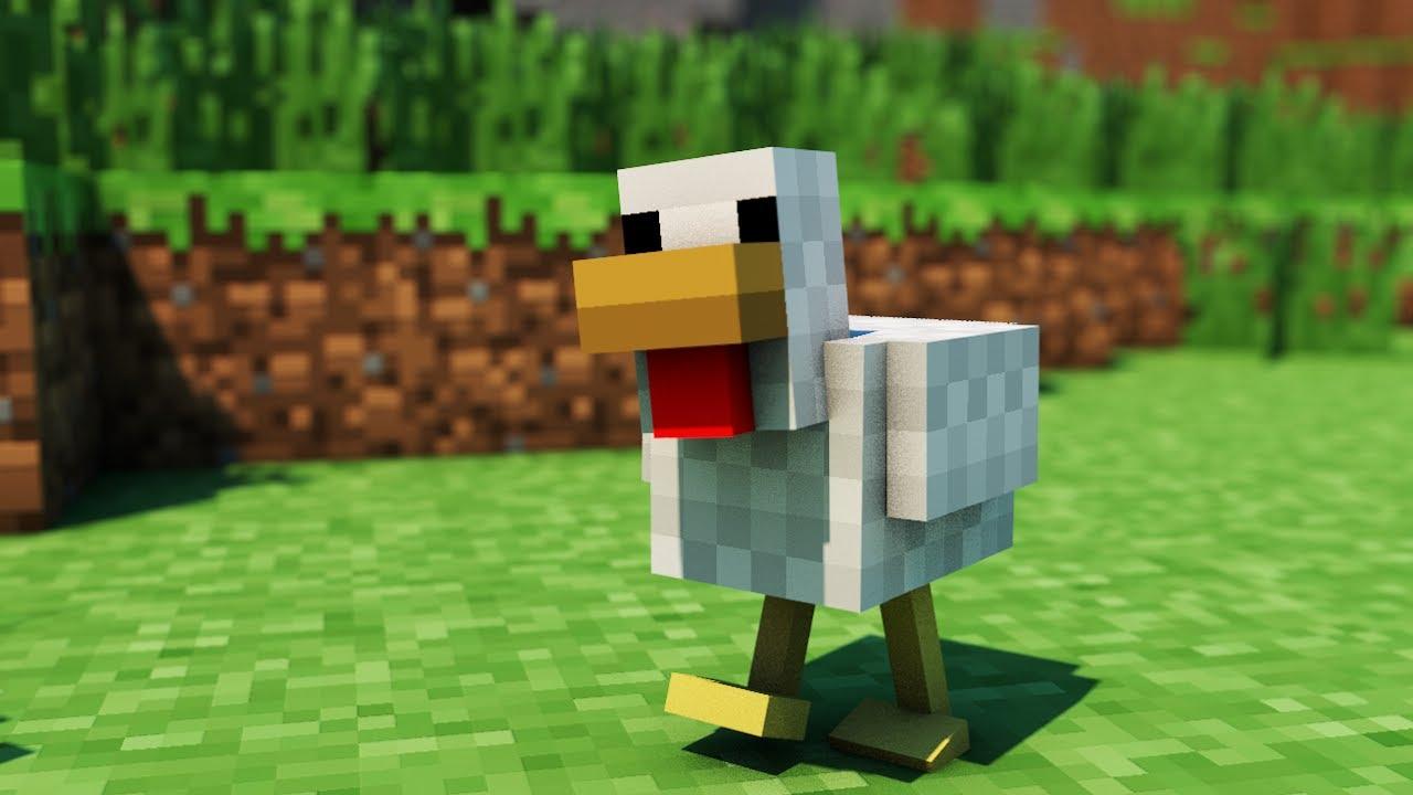 Minecraft Chicken Wallpapers Wallpaper Cave