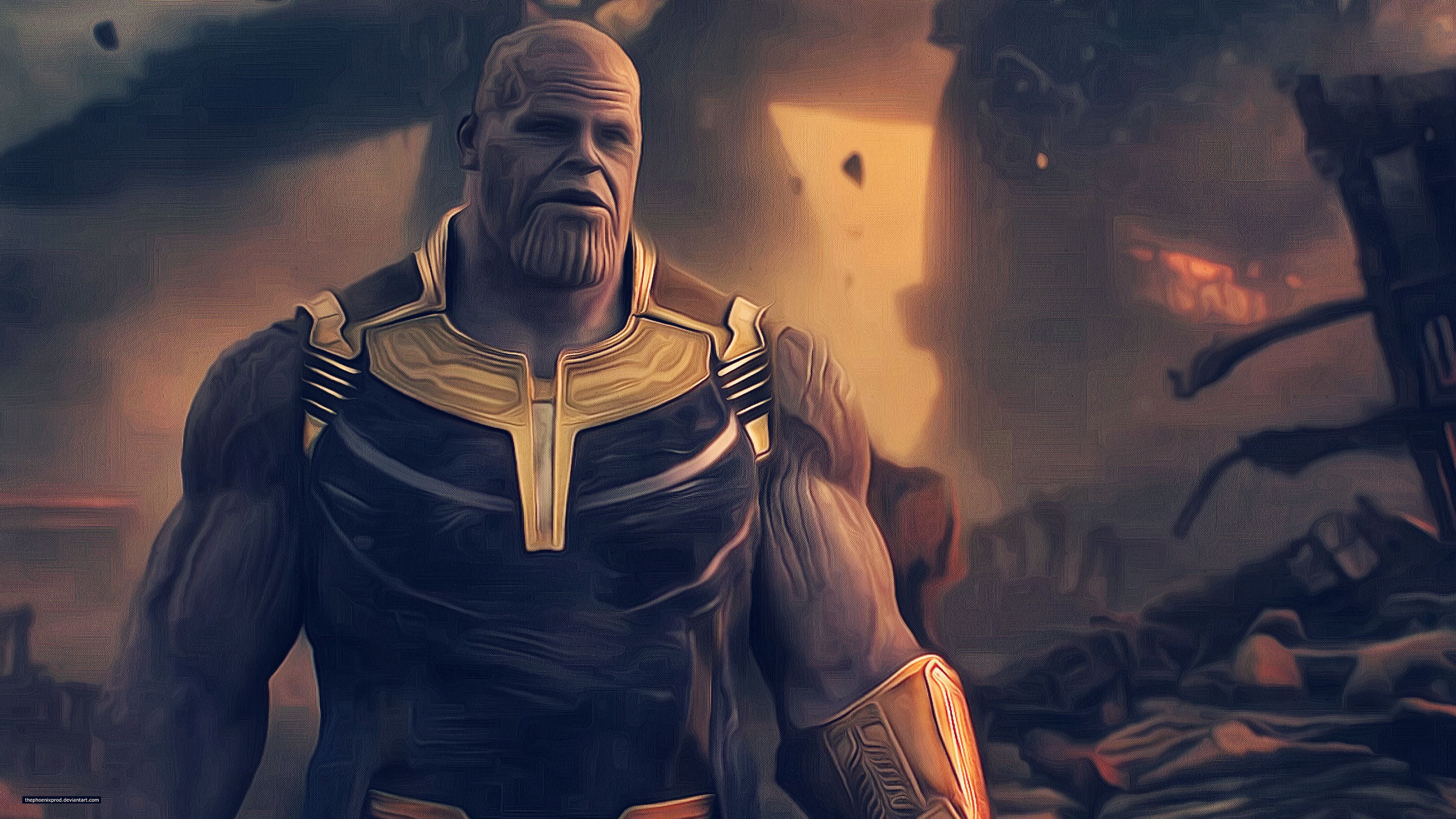 Thanos 4K Wallpapers Wallpaper Cave