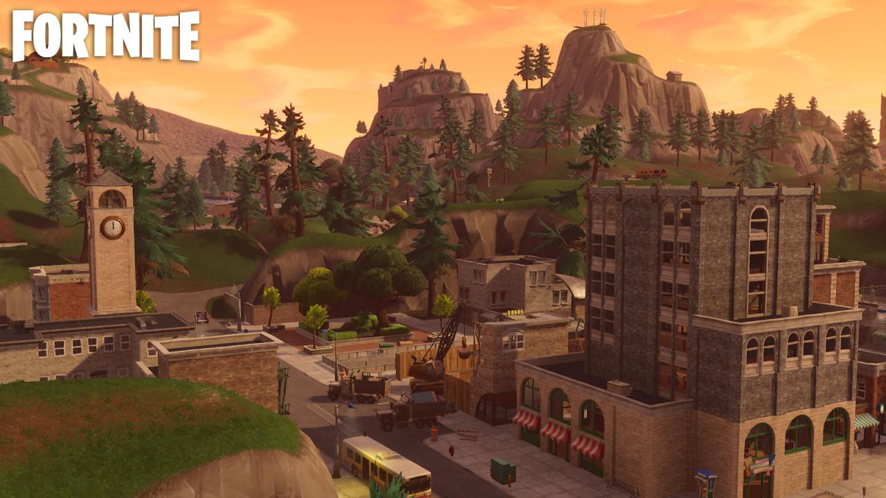 Tilted Towers Fortnite Wallpapers Wallpaper Cave
