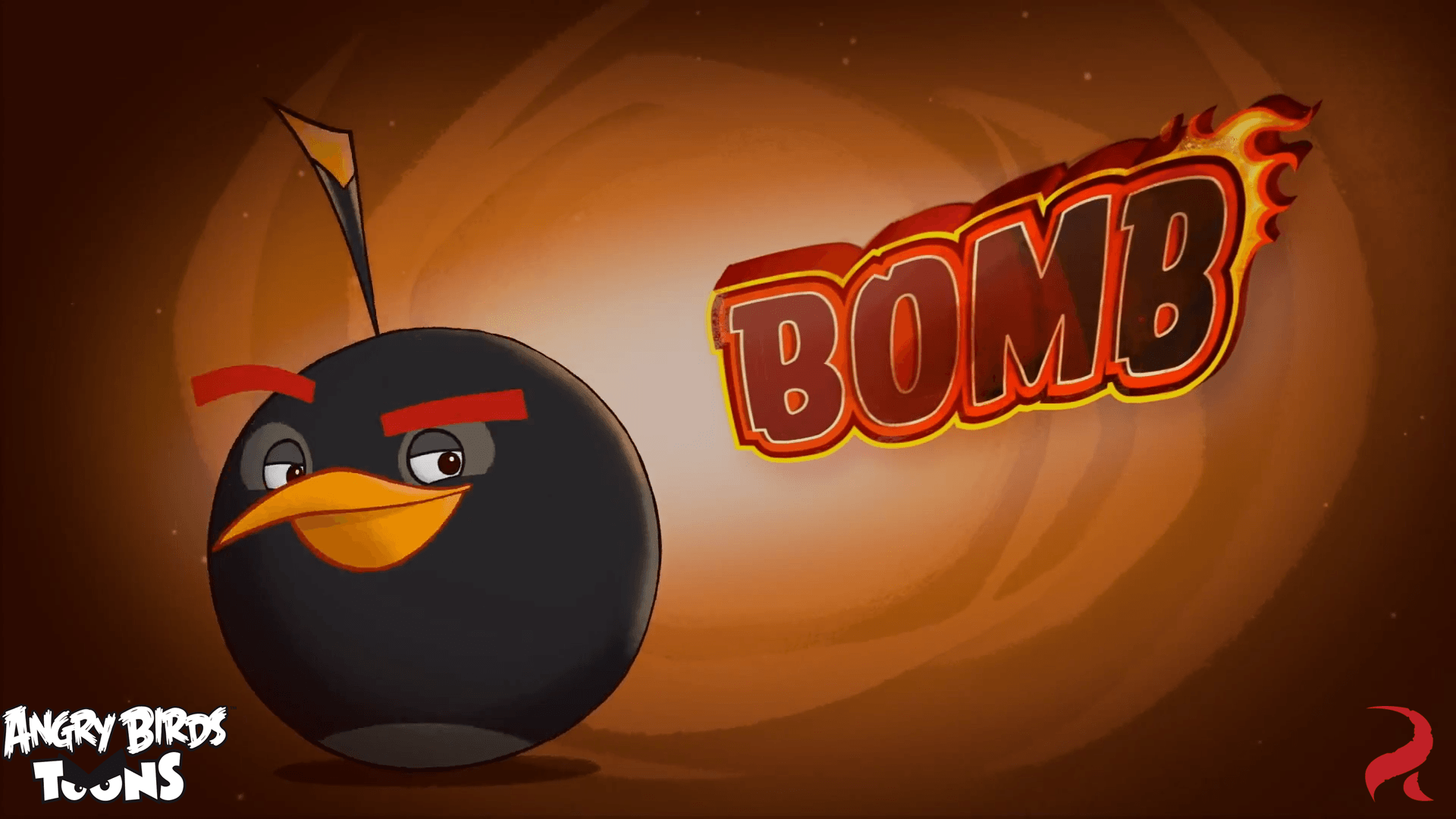 Black Angry Bird Wallpaper