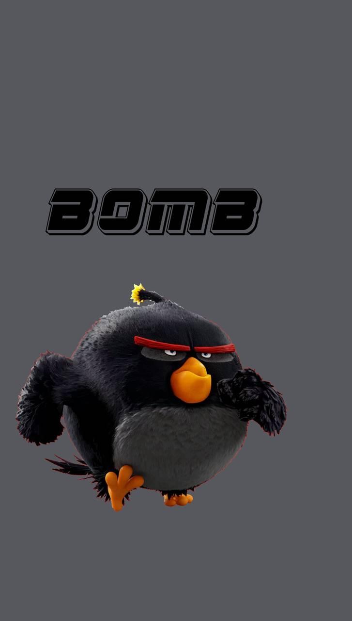 Black Angry Bird Wallpaper