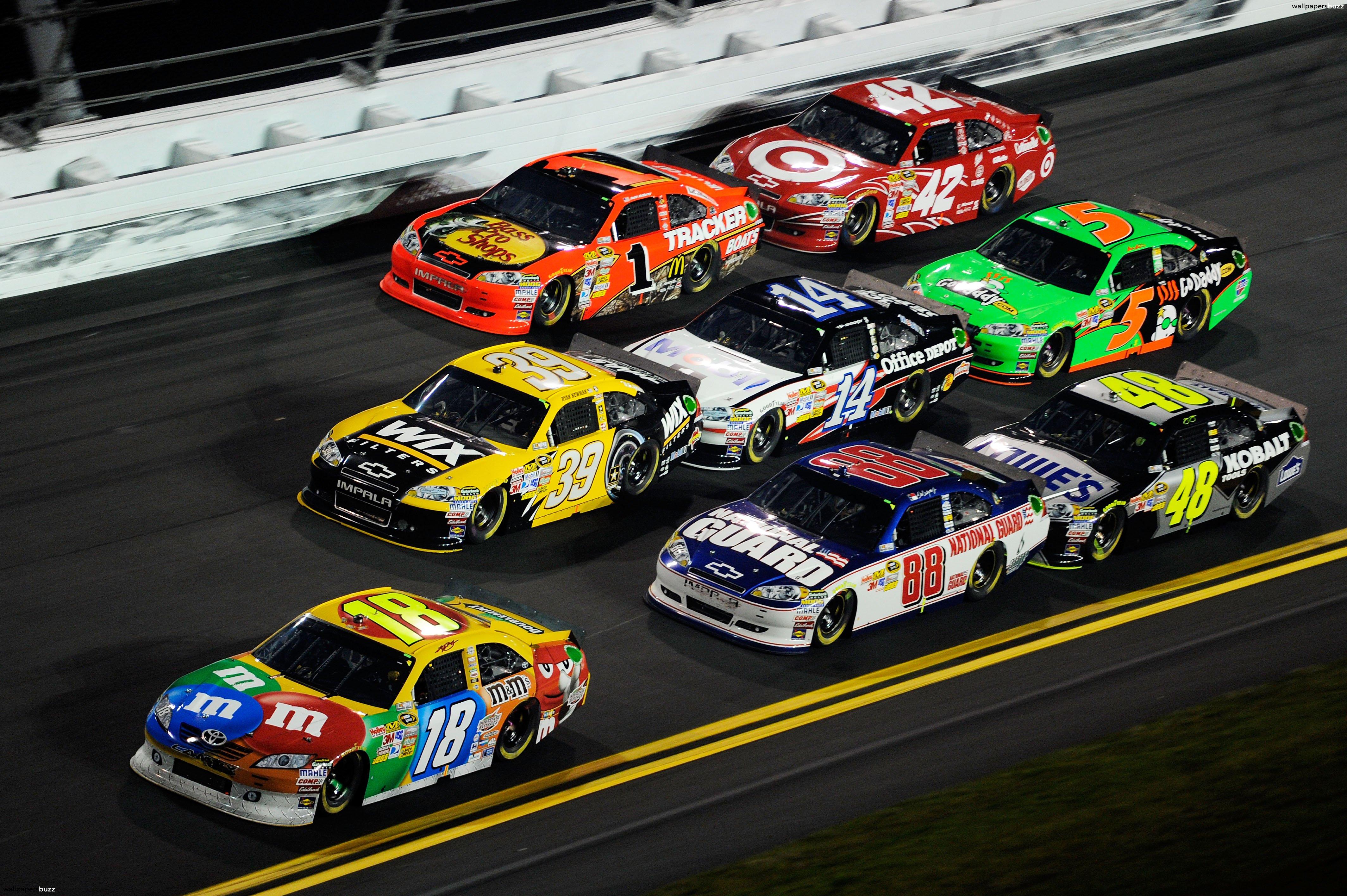 Nascar Race Wallpapers Wallpaper Cave